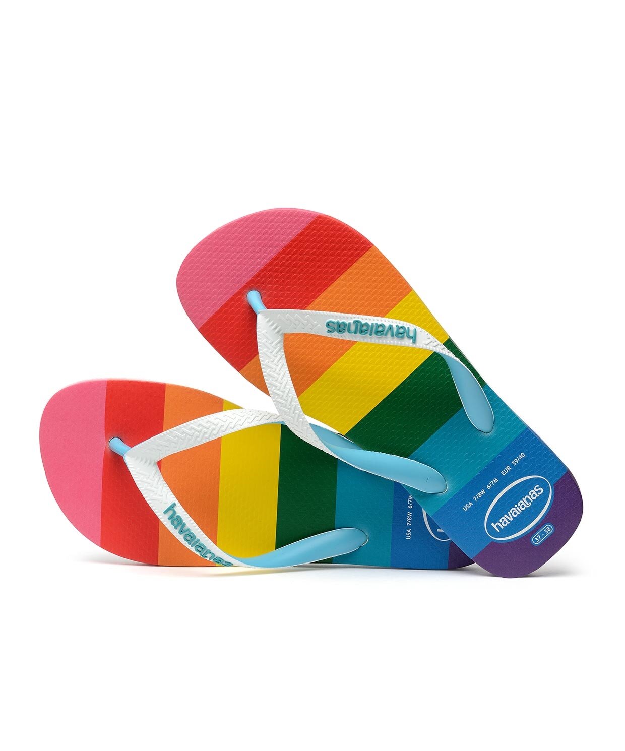 resm Havaianas Top Pride Allover Blue