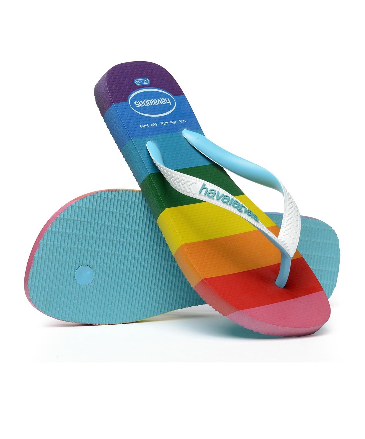 resm Havaianas Top Pride Allover Blue