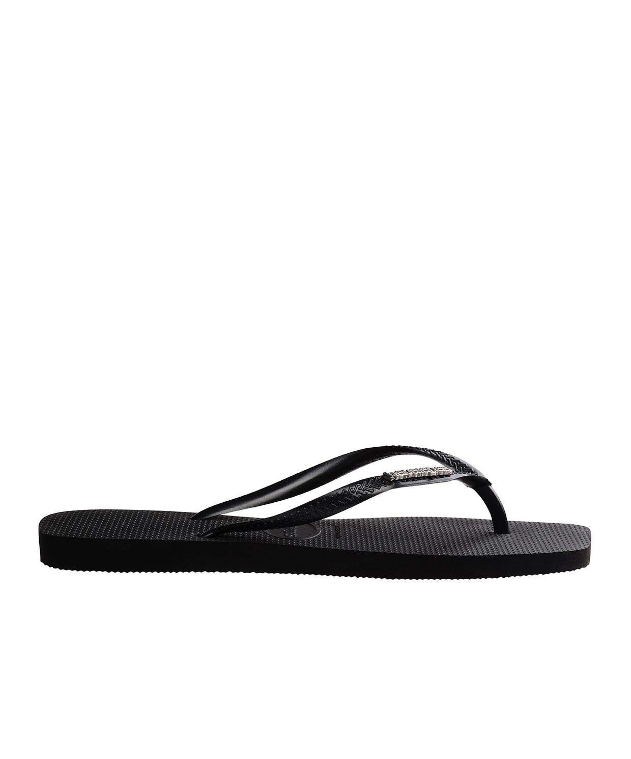 Havaianas Square Logo Metallic Black/Sılver