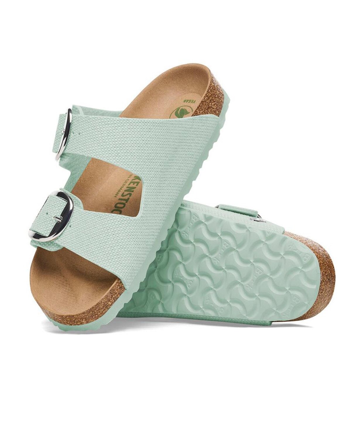 resm Birkenstock Arizona Big Buckle Tex Rough Canvas Vegan