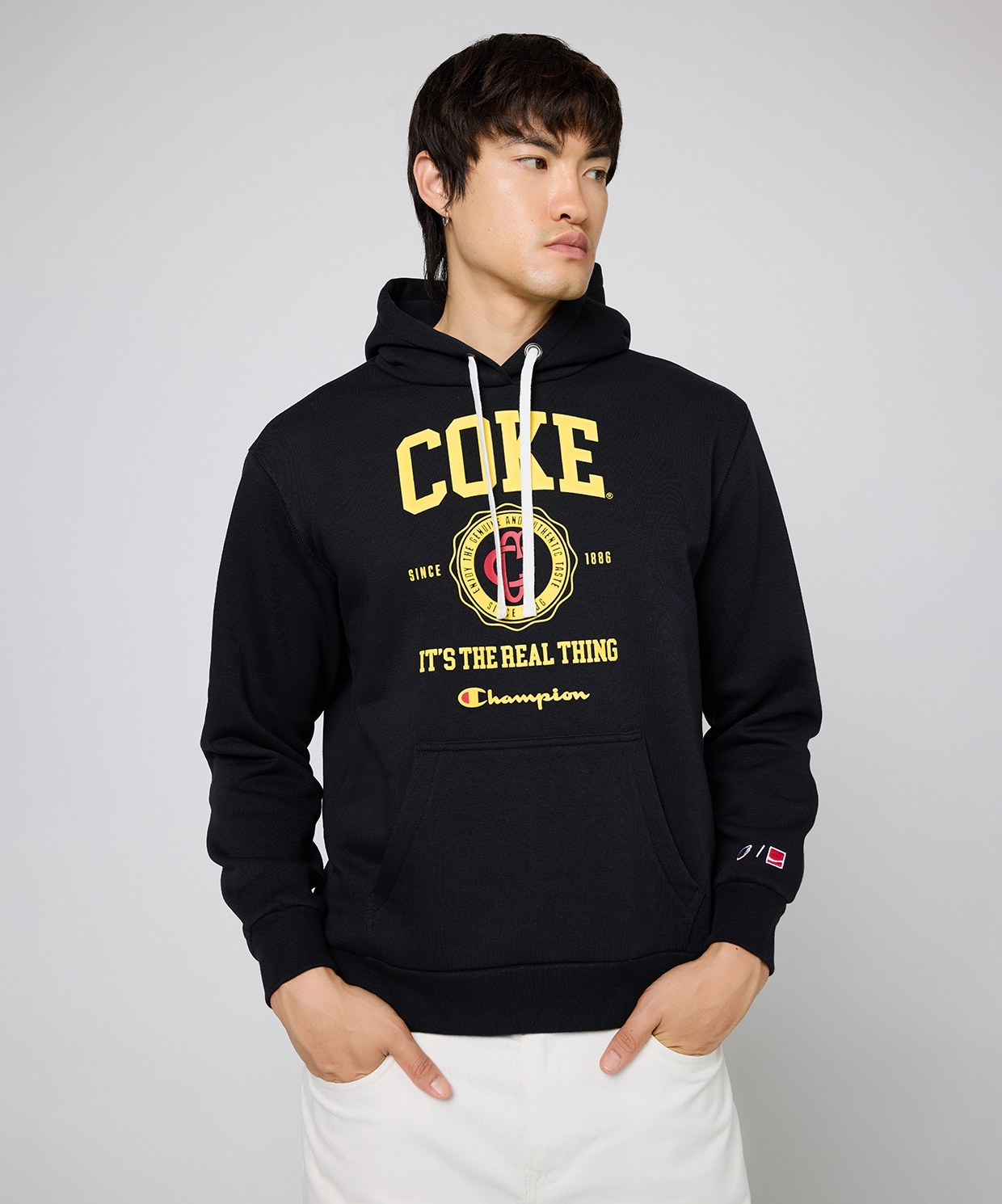 resm Champion Coca Cola Hooded Sweatshirt