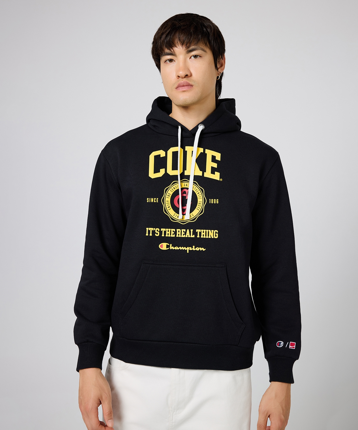 resm Champion Coca Cola Hooded Sweatshirt