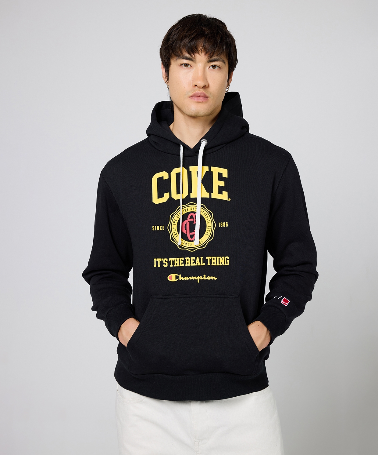 resm Champion Coca Cola Hooded Sweatshirt