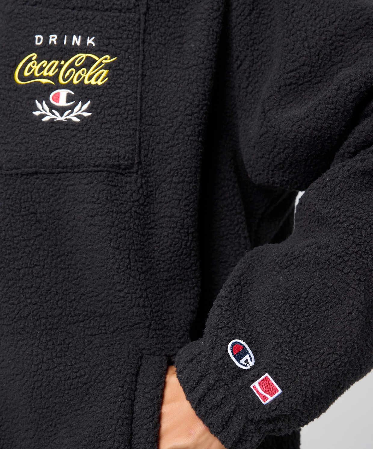 resm Champion Coca Cola Full Zip Top