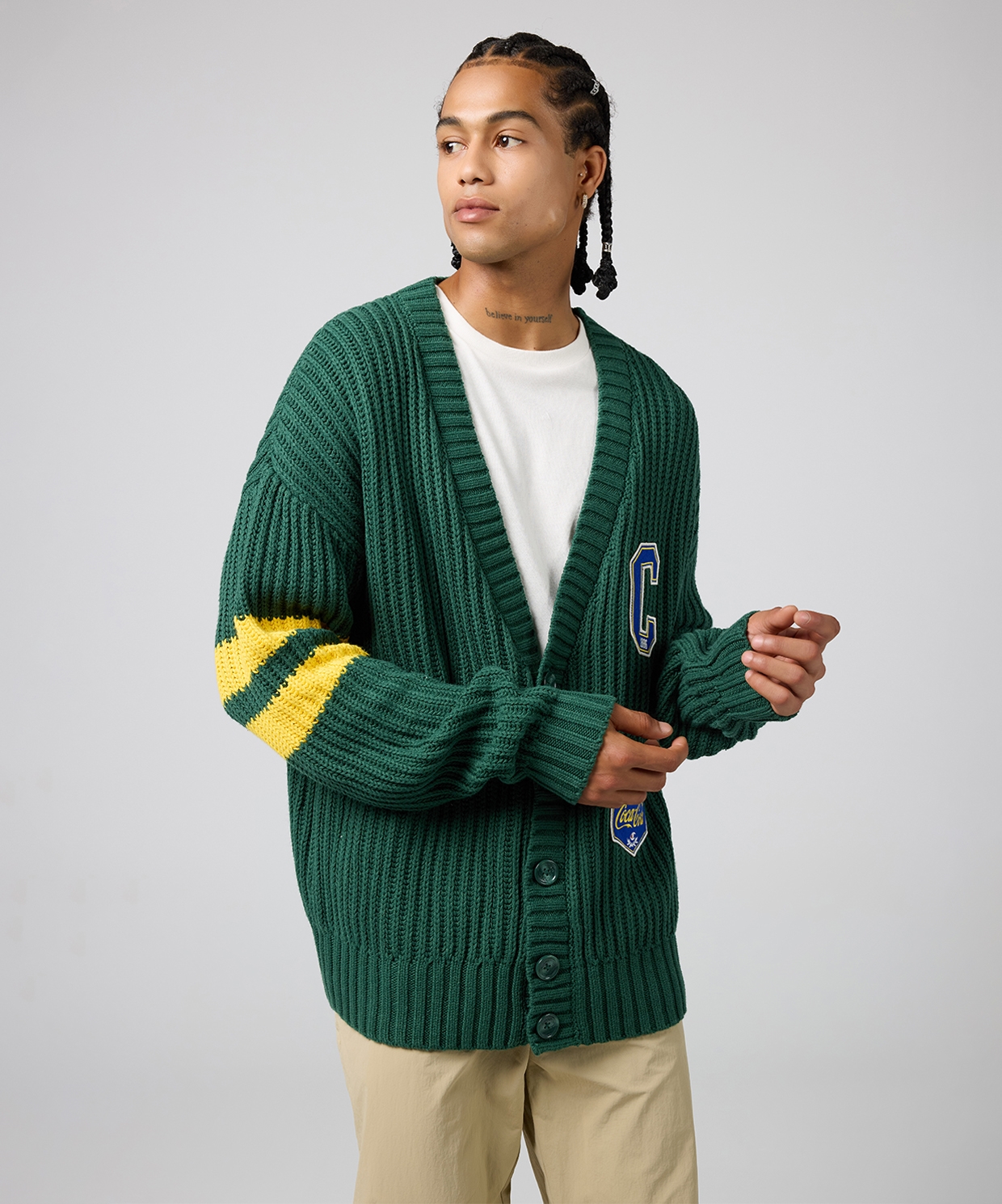 resm Champion Coca Cola Cardigan Top