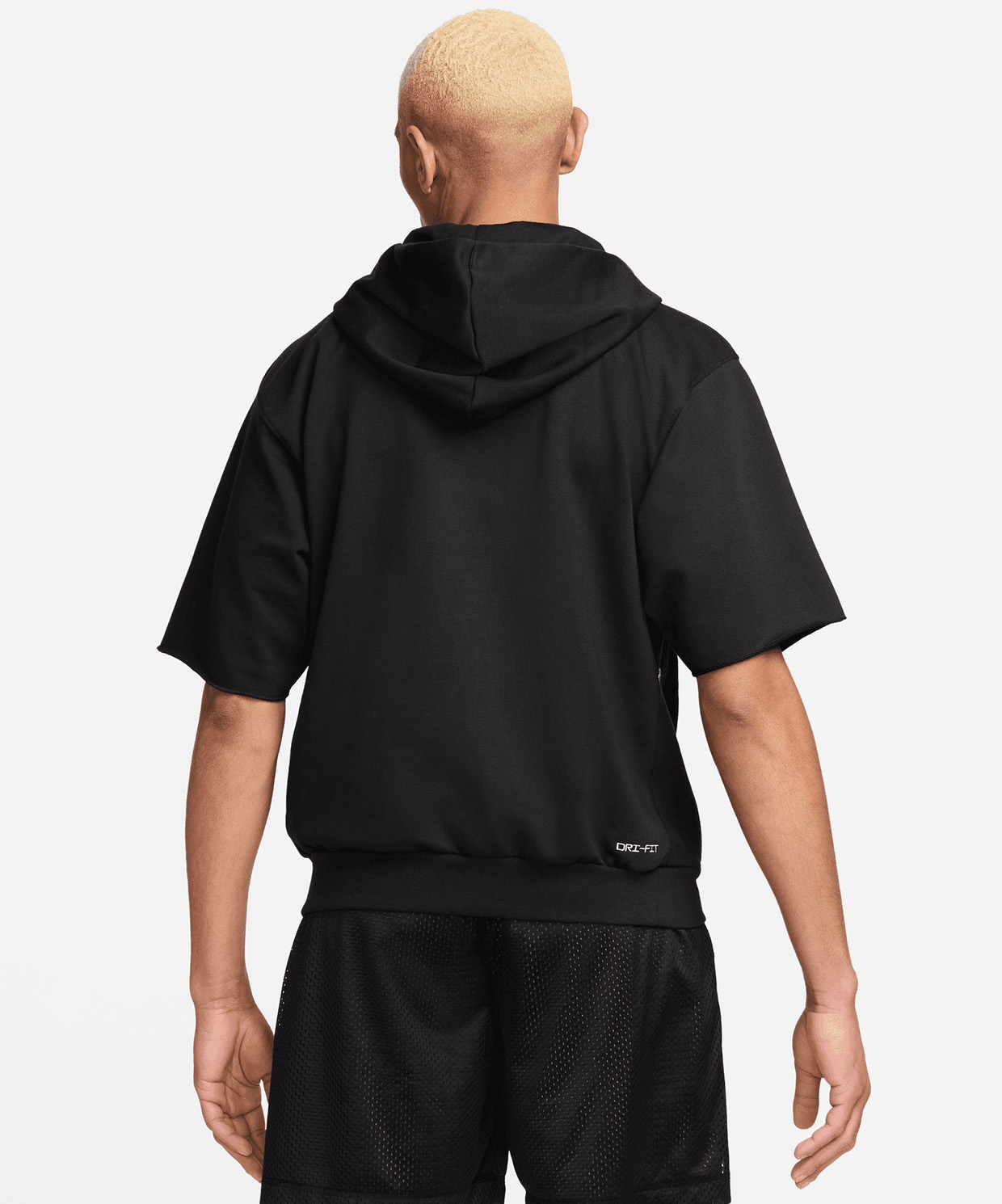 resm Nike Standard Issue Hooded Short Sleeve Top