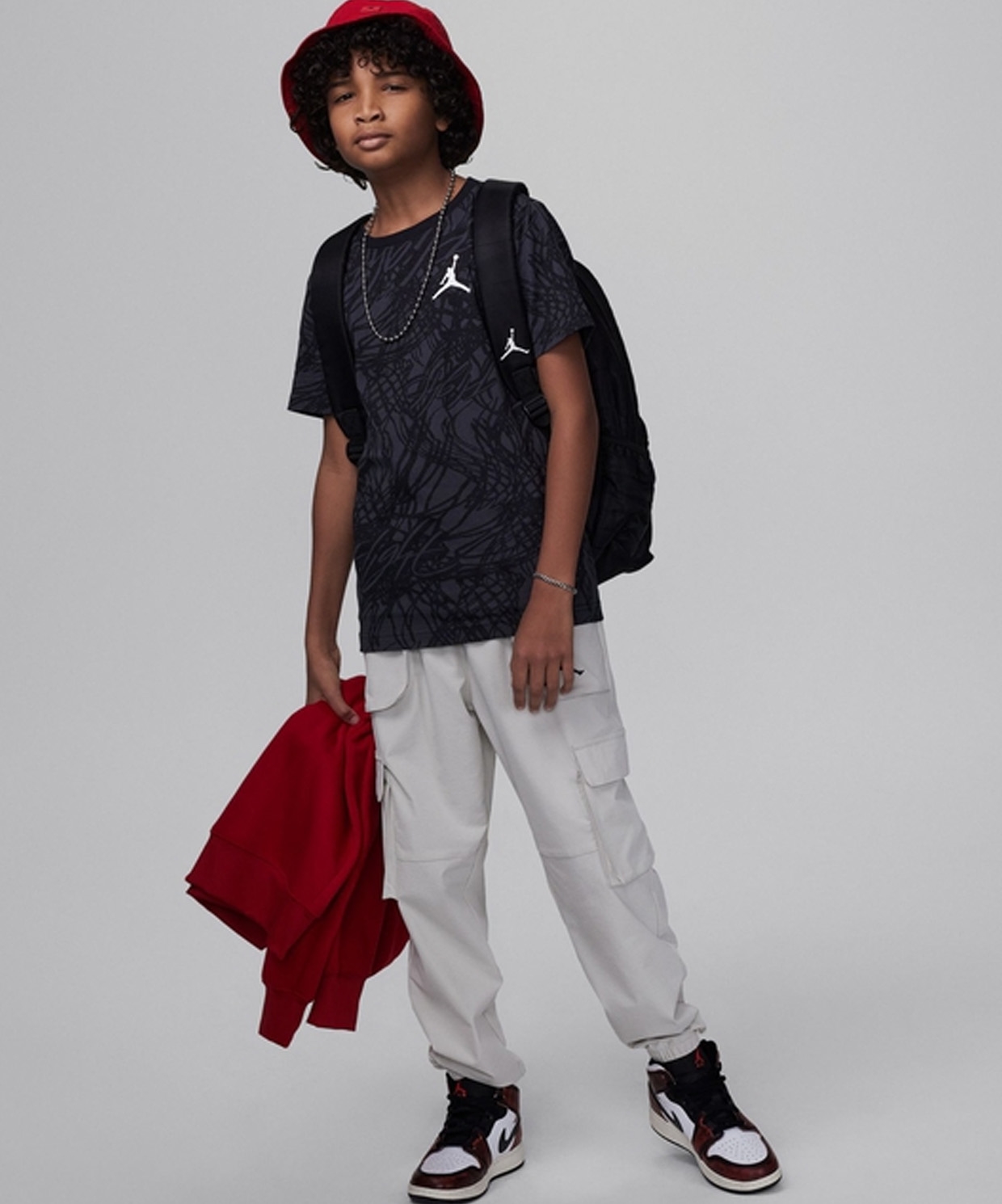 Jordan Jdb Net Flight Aop Ss Tee