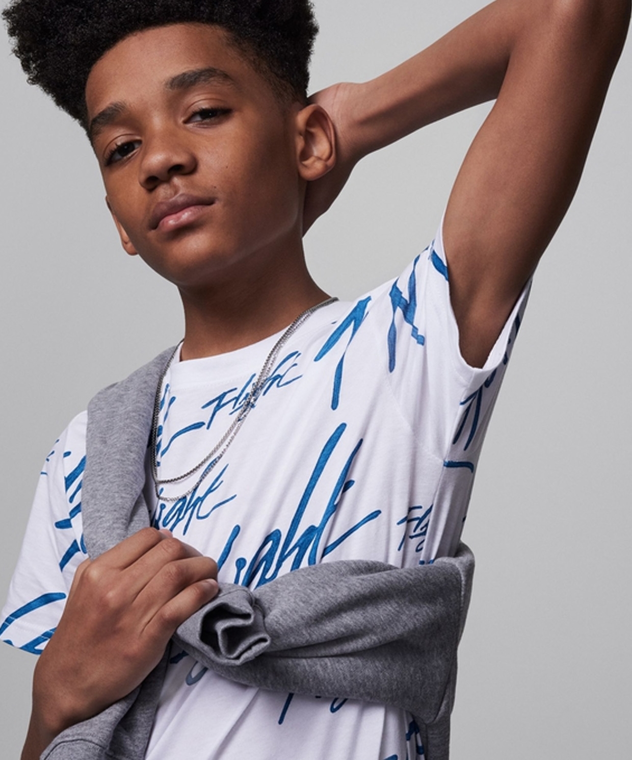 Jordan Jdb Jm Painted Flight Aop Ss Tee