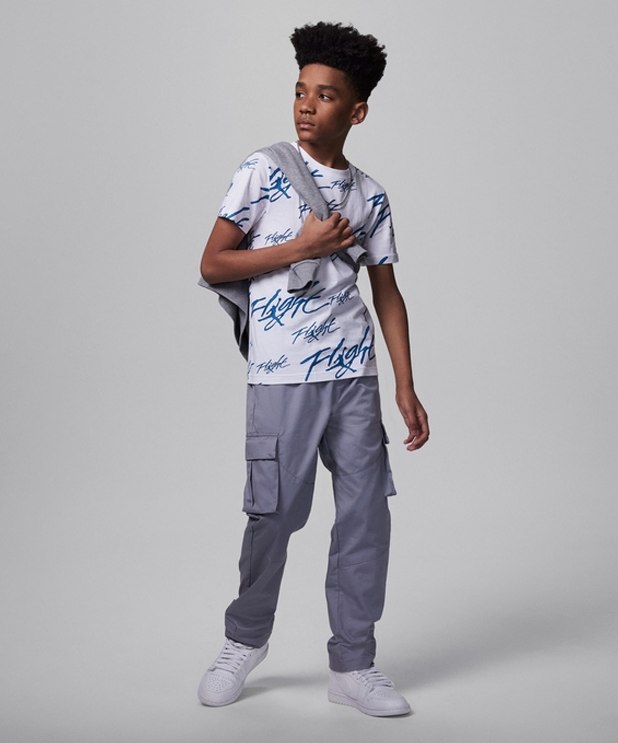 Jordan Jdb Jm Painted Flight Aop Ss Tee