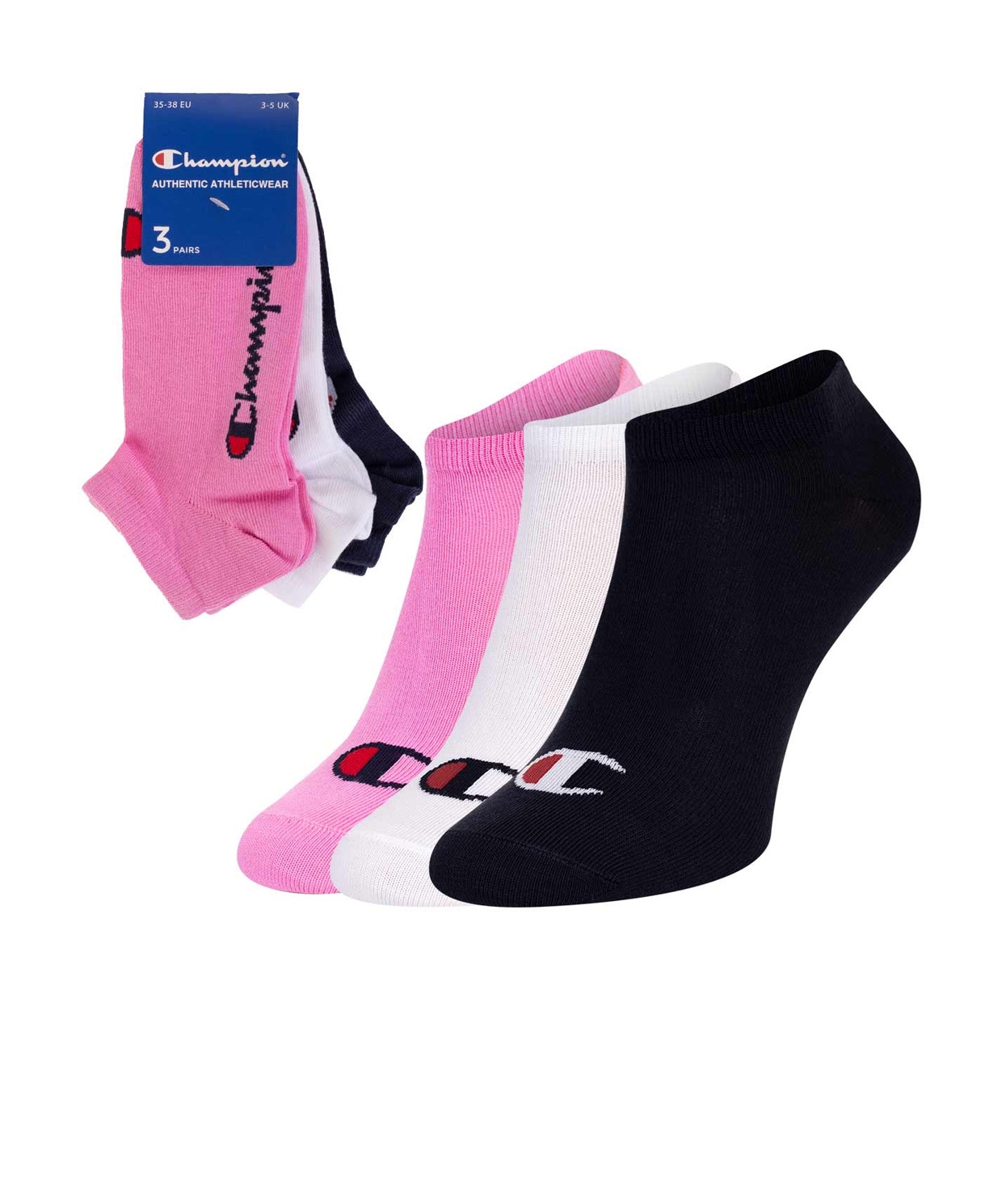 Champion 3pk Sneaker Socks