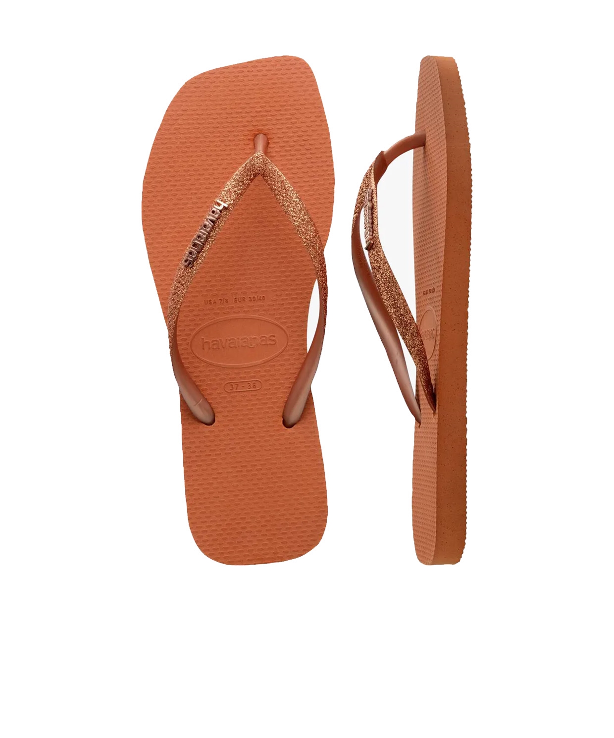 Havaianas Square Glıtter Dark Brown