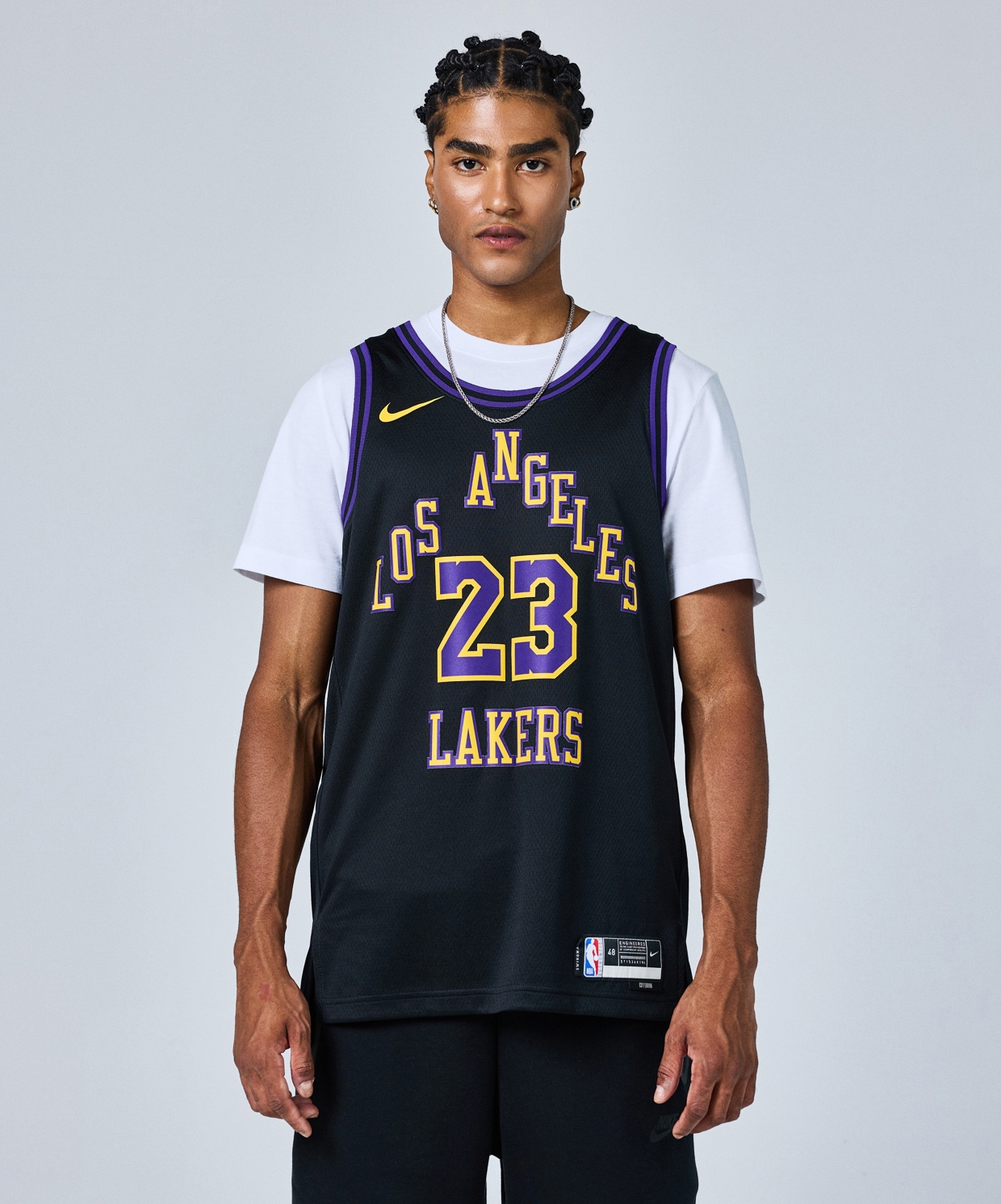 resm Nike Lebron James Los Angeles Lakers City Edition 2023/24