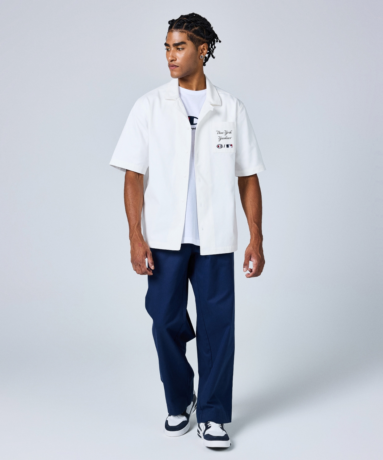 Champion Straight Hem Pants