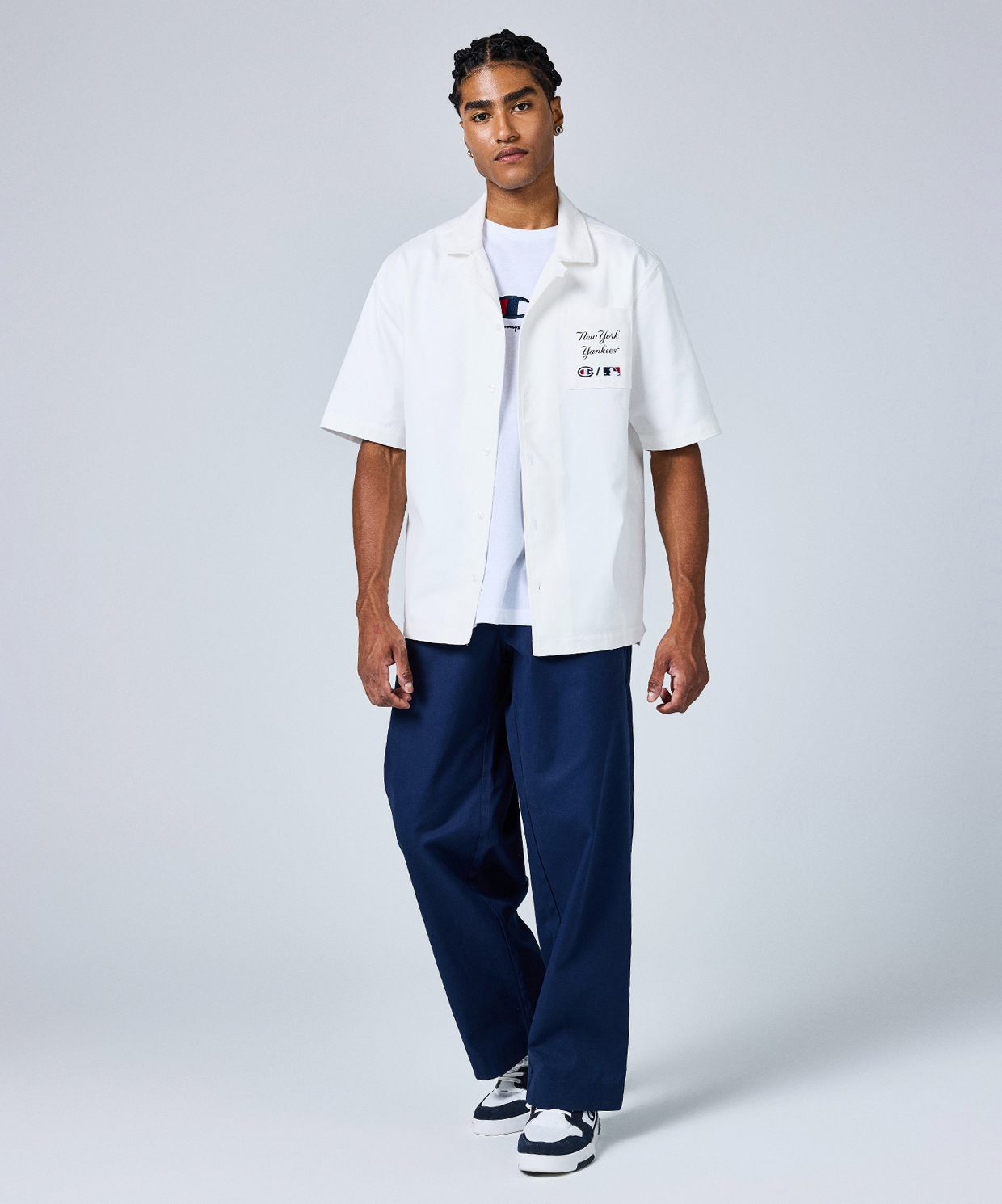 Champion Straight Hem Pants