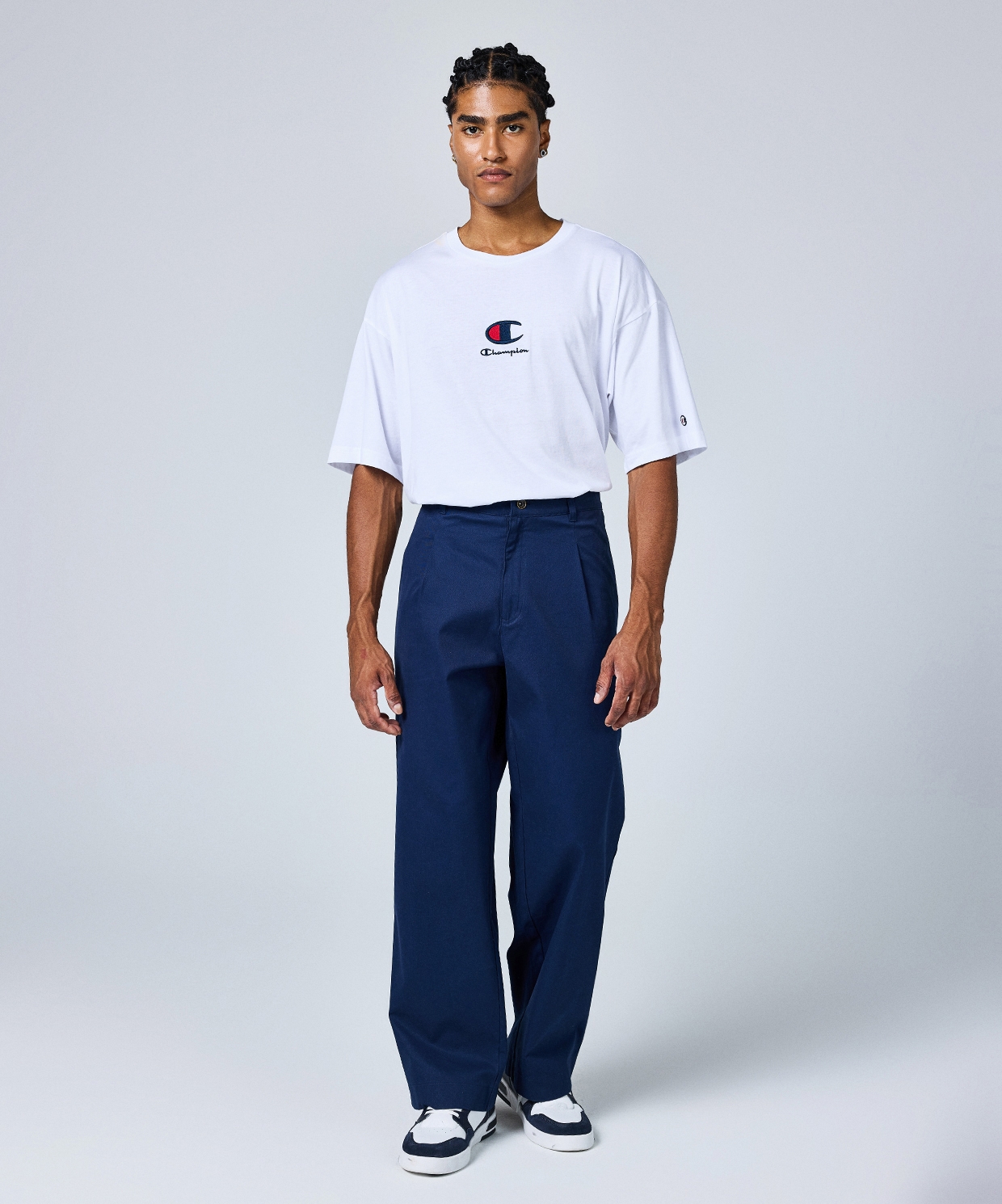 Champion Straight Hem Pants