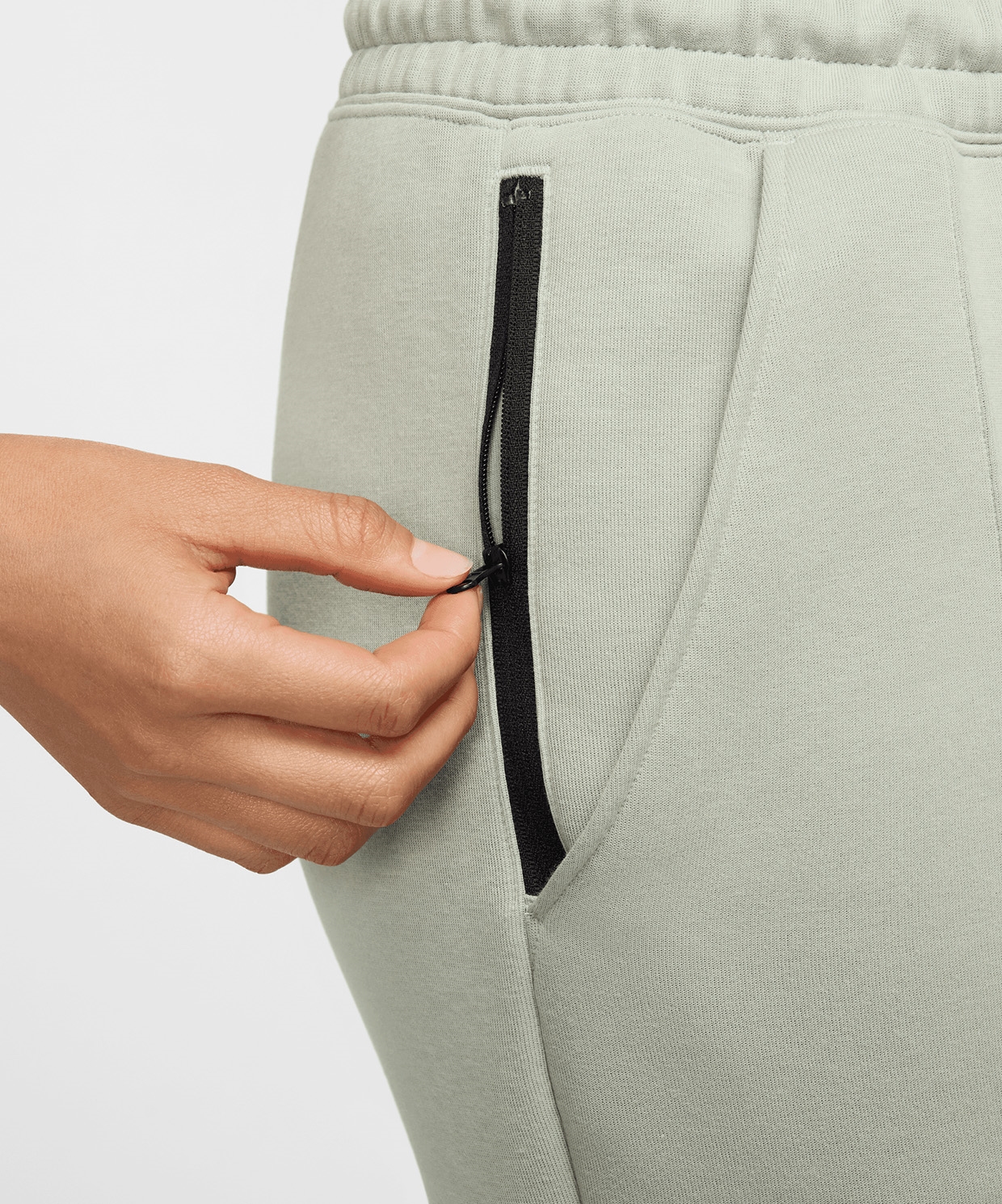 resm Nike Sportswear Tech Fleece Mid-Rise Joggers