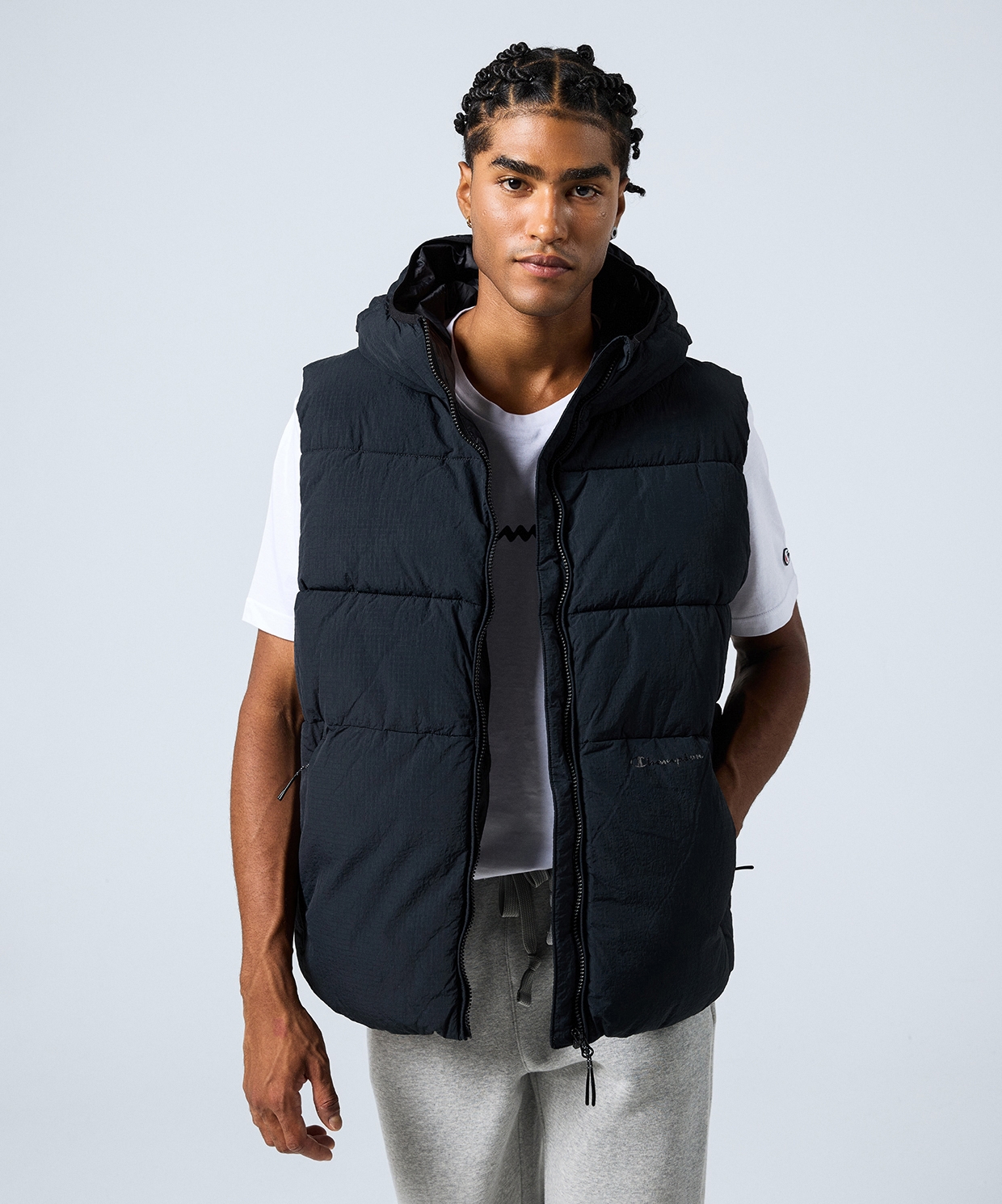 Champion Hooded Vest