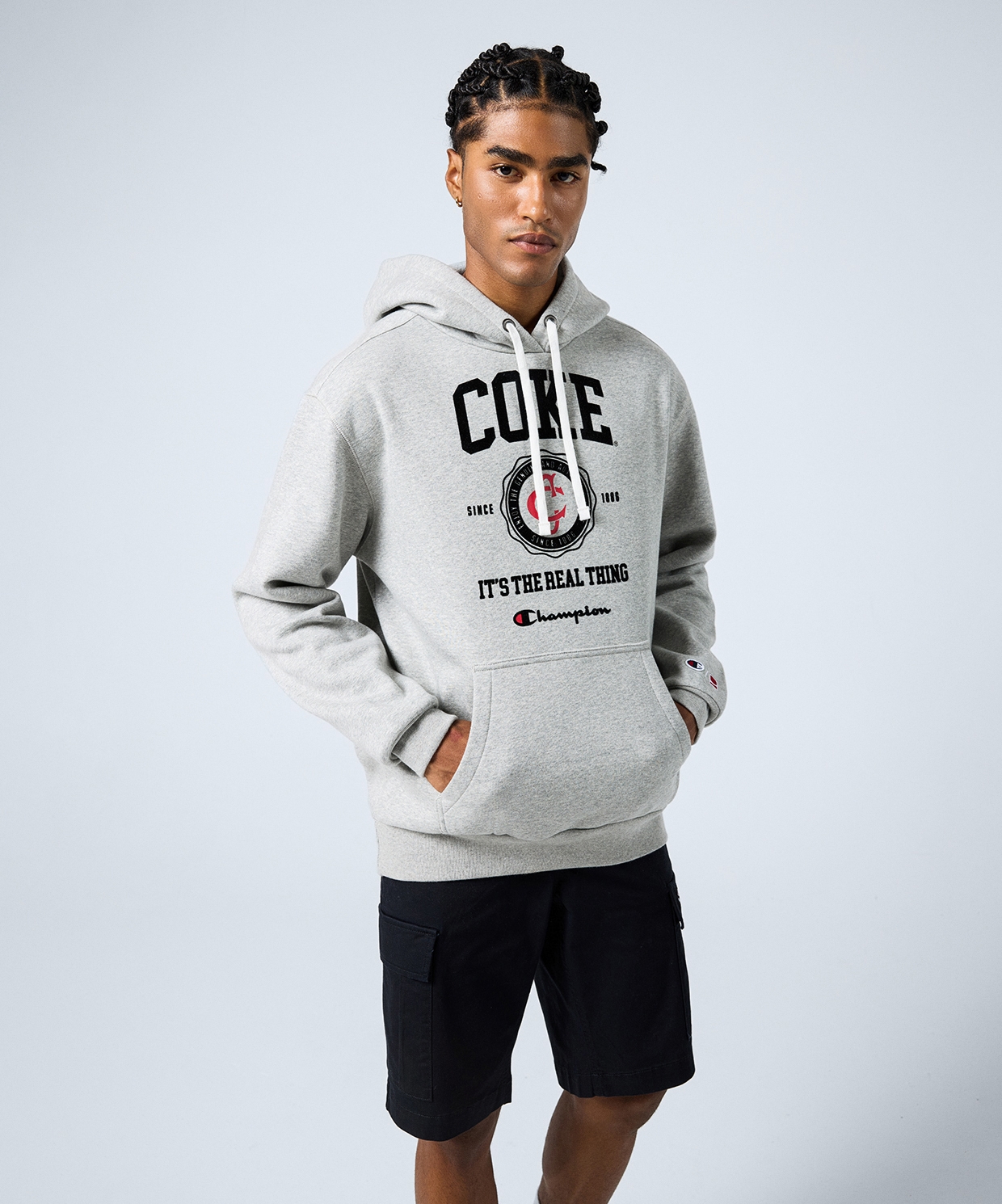 Coca cola champion hoodie sale