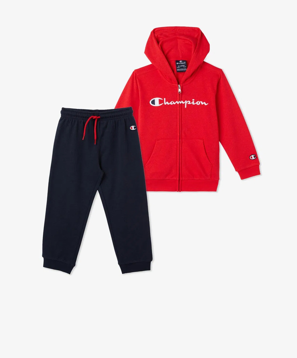 Champion Hooded Full Zip Suit