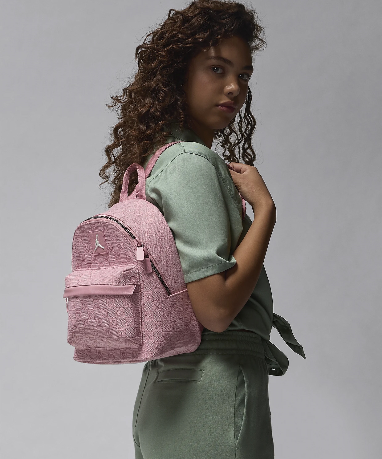 resm Jordan Monogram Mini Backpack