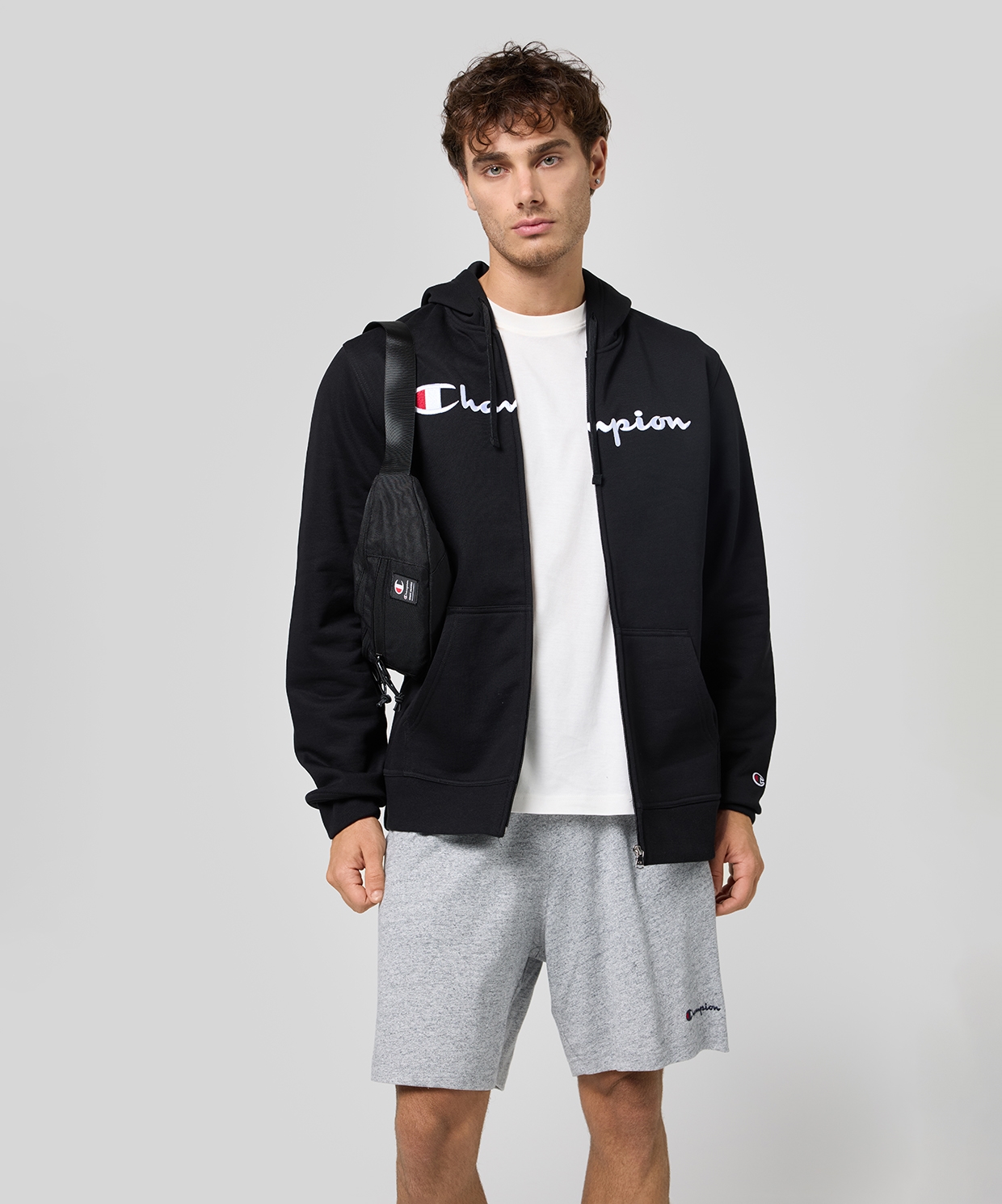 Champion Full Zip Hoodie Sweatshirt