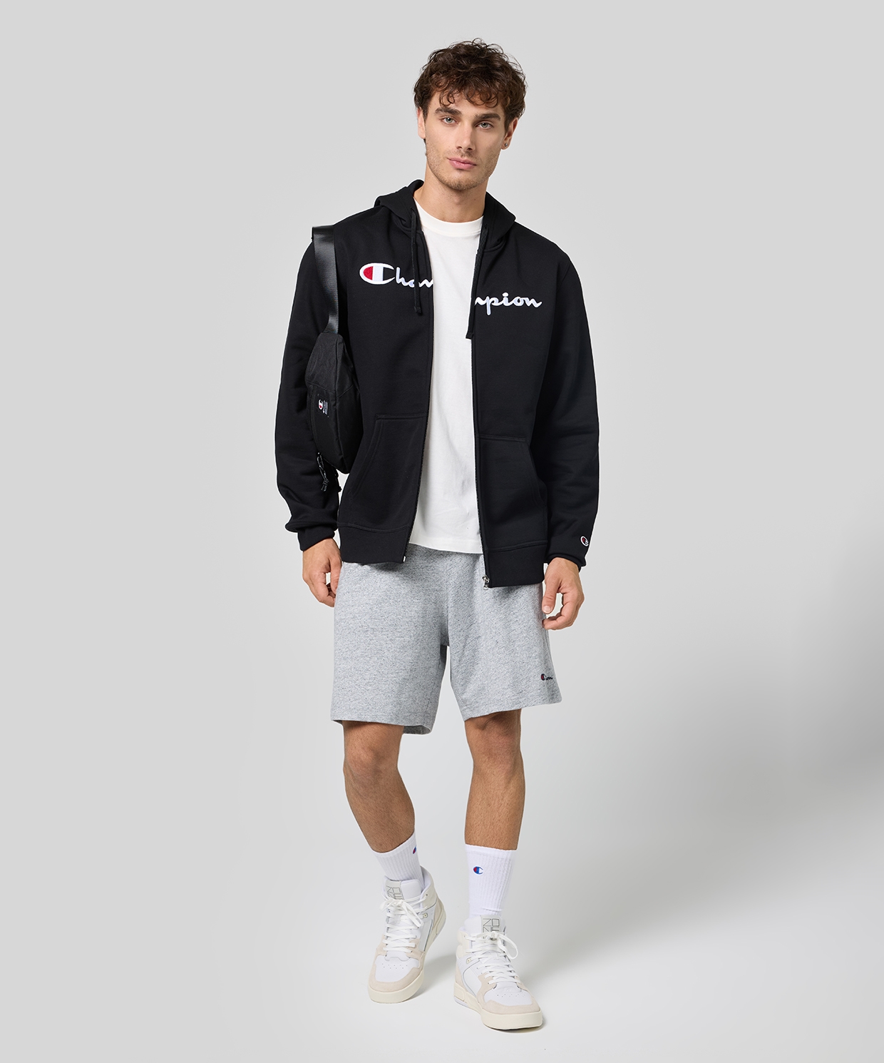 Champion Full Zip Hoodie Sweatshirt