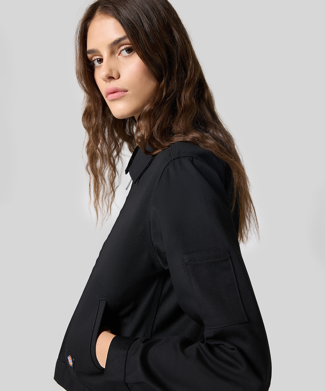 Dickies W Unlined Cropped Eisenhower Jacket