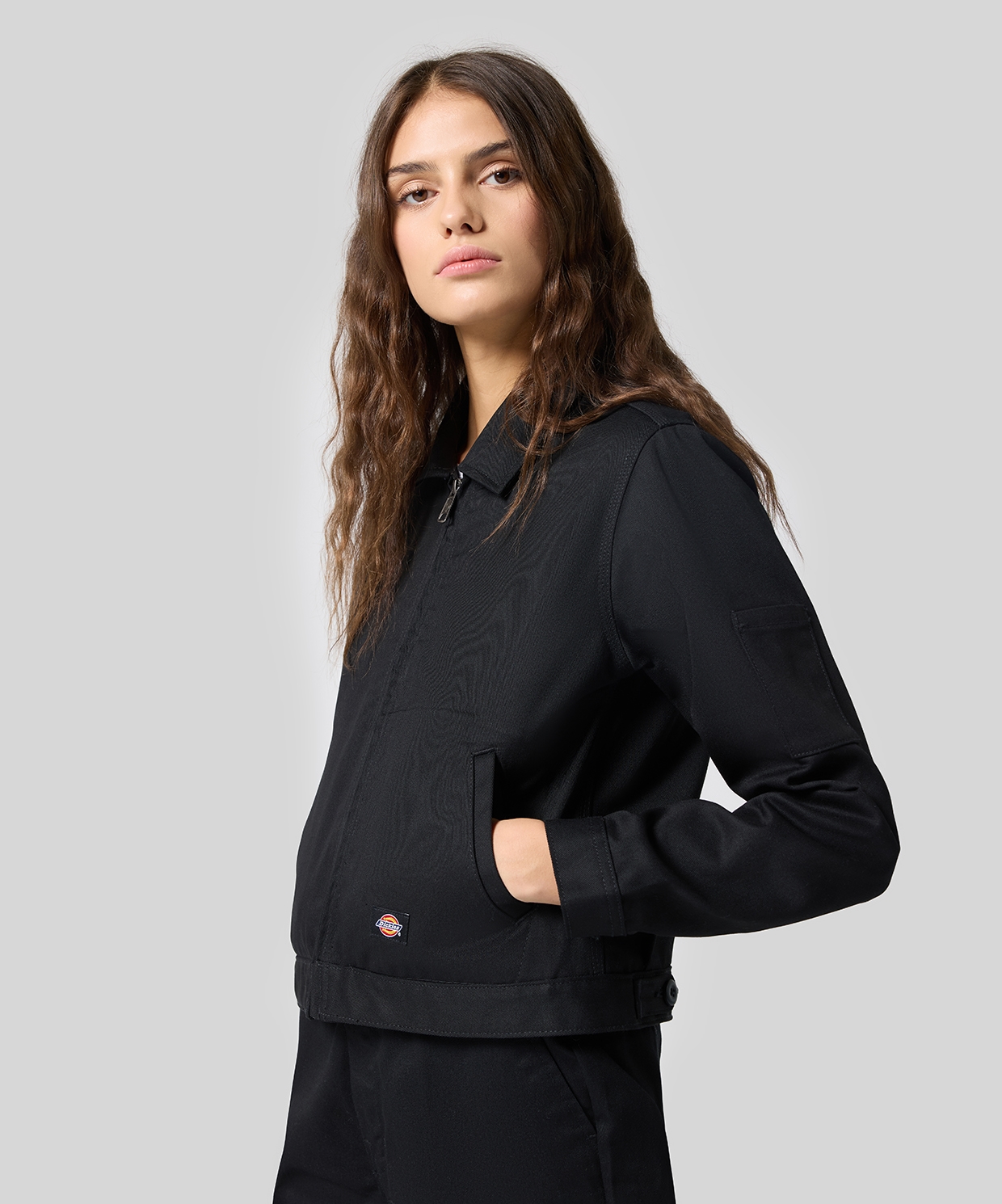 Dickies W Unlined Cropped Eisenhower Jacket