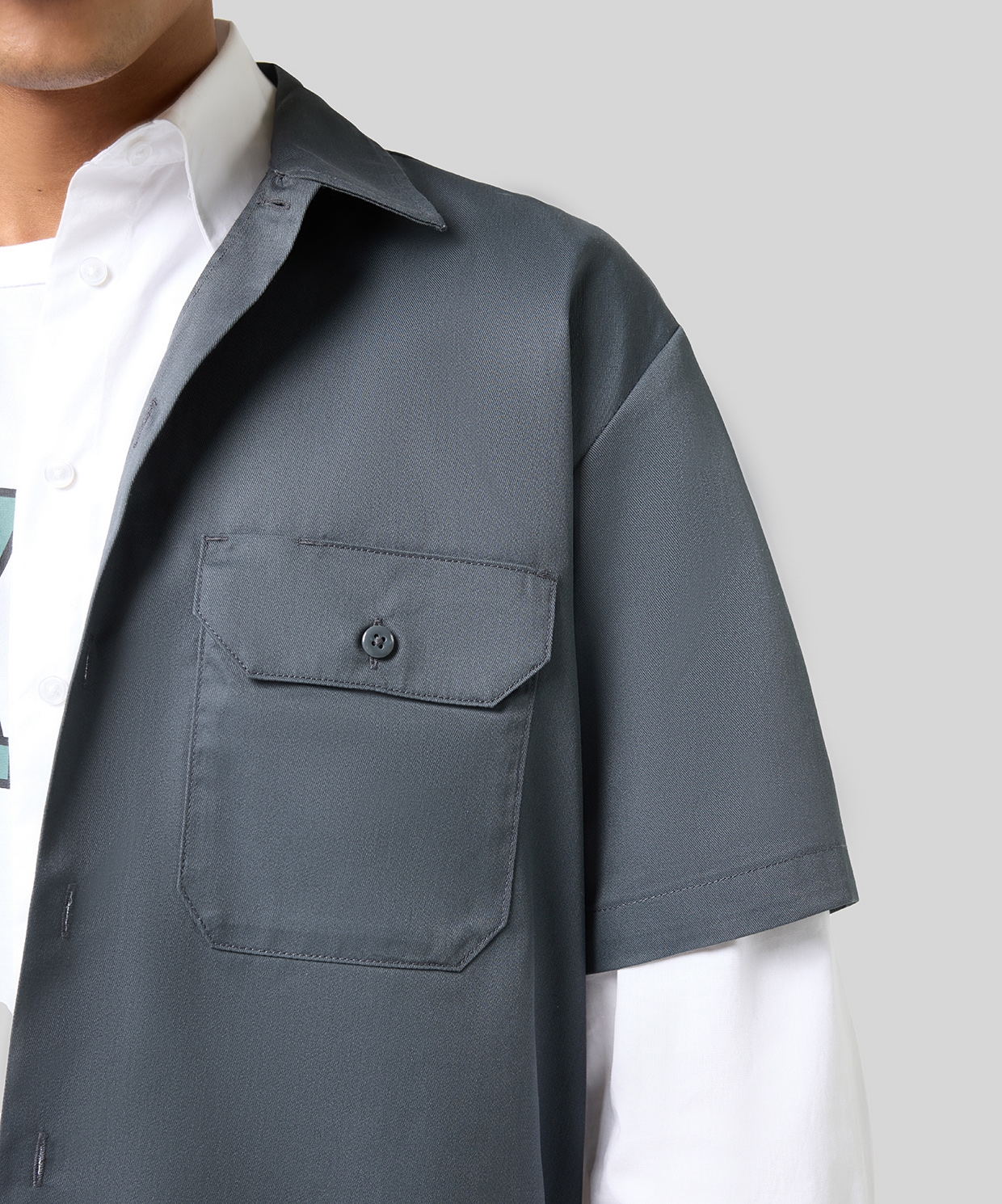 Dickies Work Shirt Ss Rec