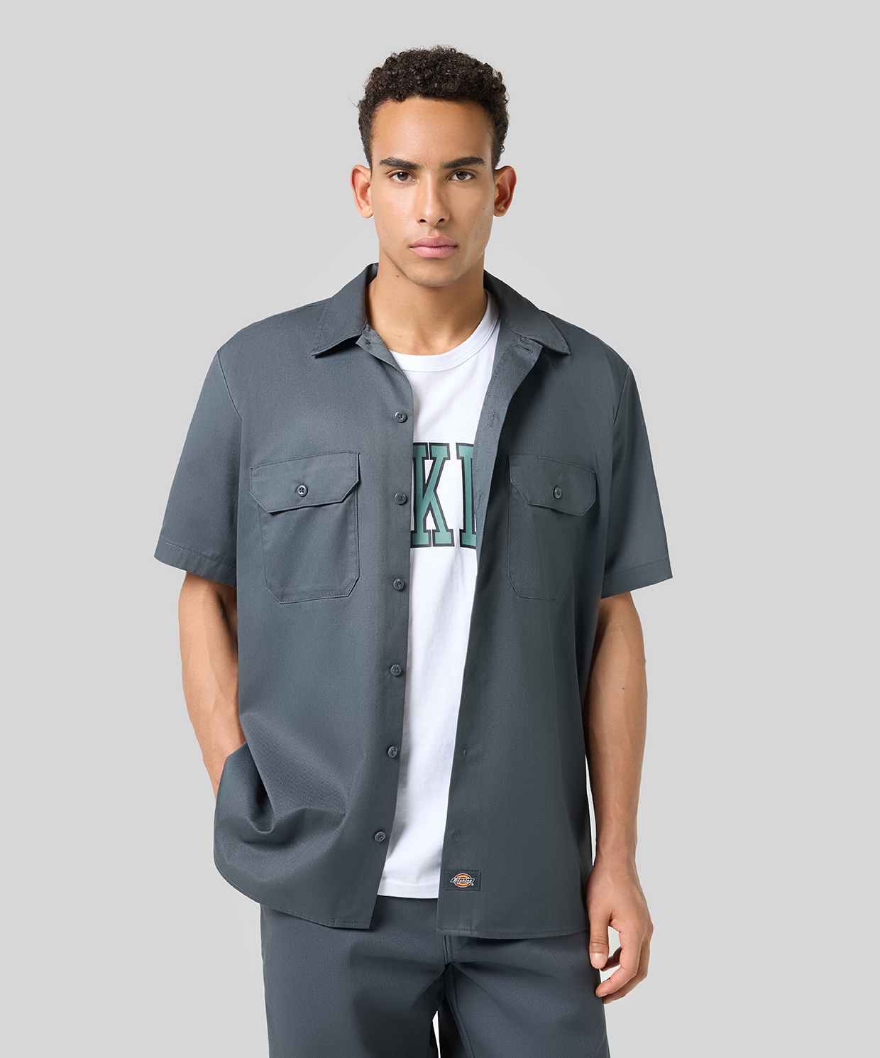 Dickies Work Shirt Ss Rec