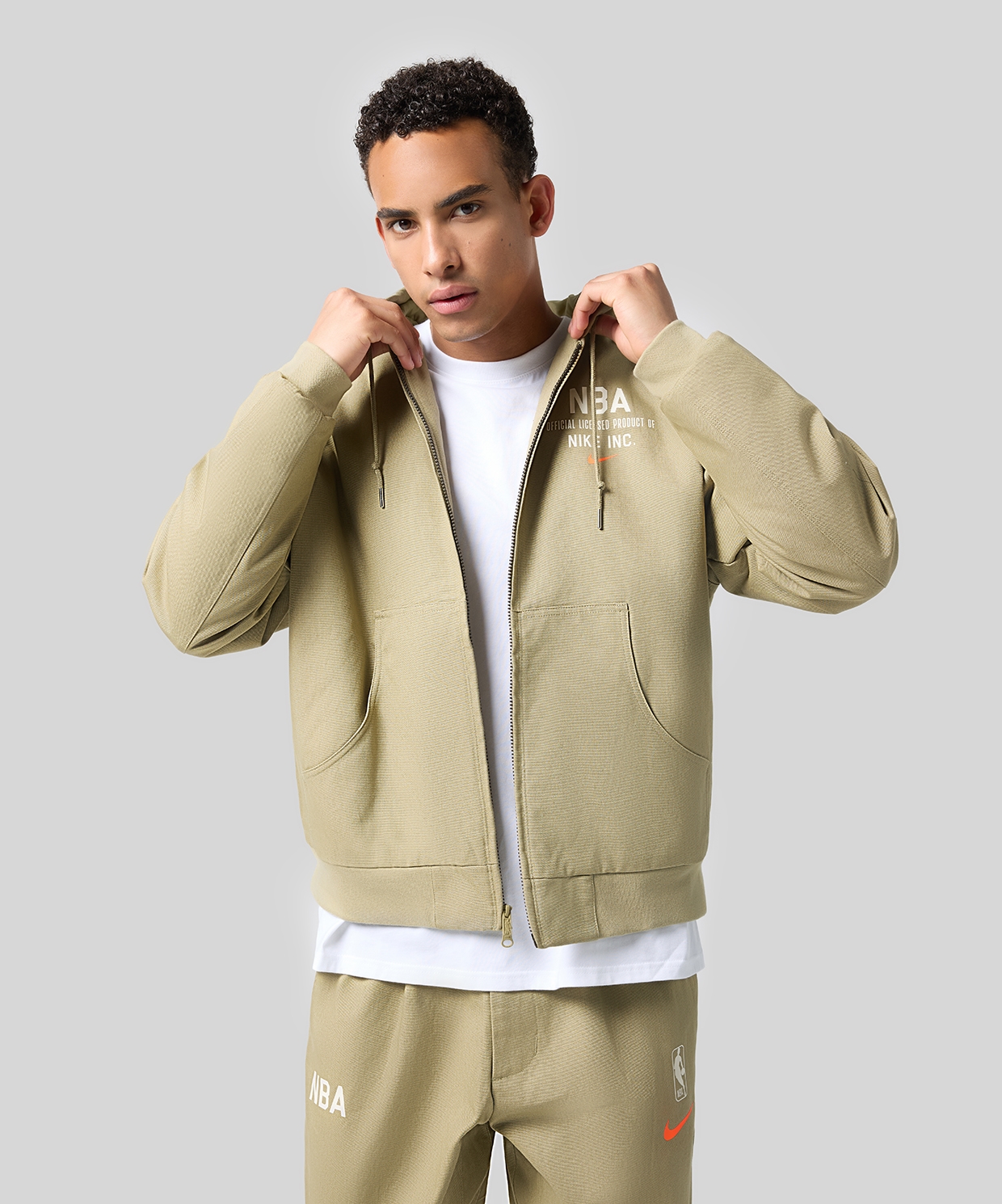 Nike team bomber jacket best sale