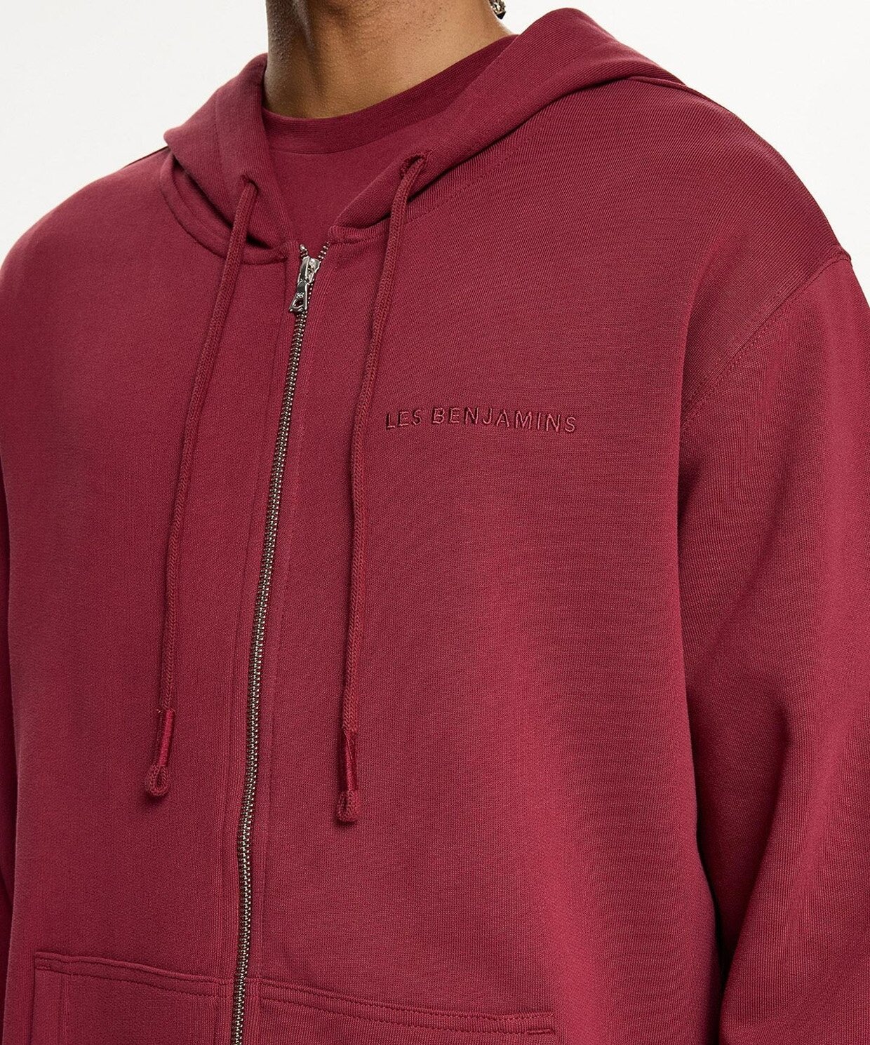 resm Les Benjamins Essentials Zip Hoodie 301