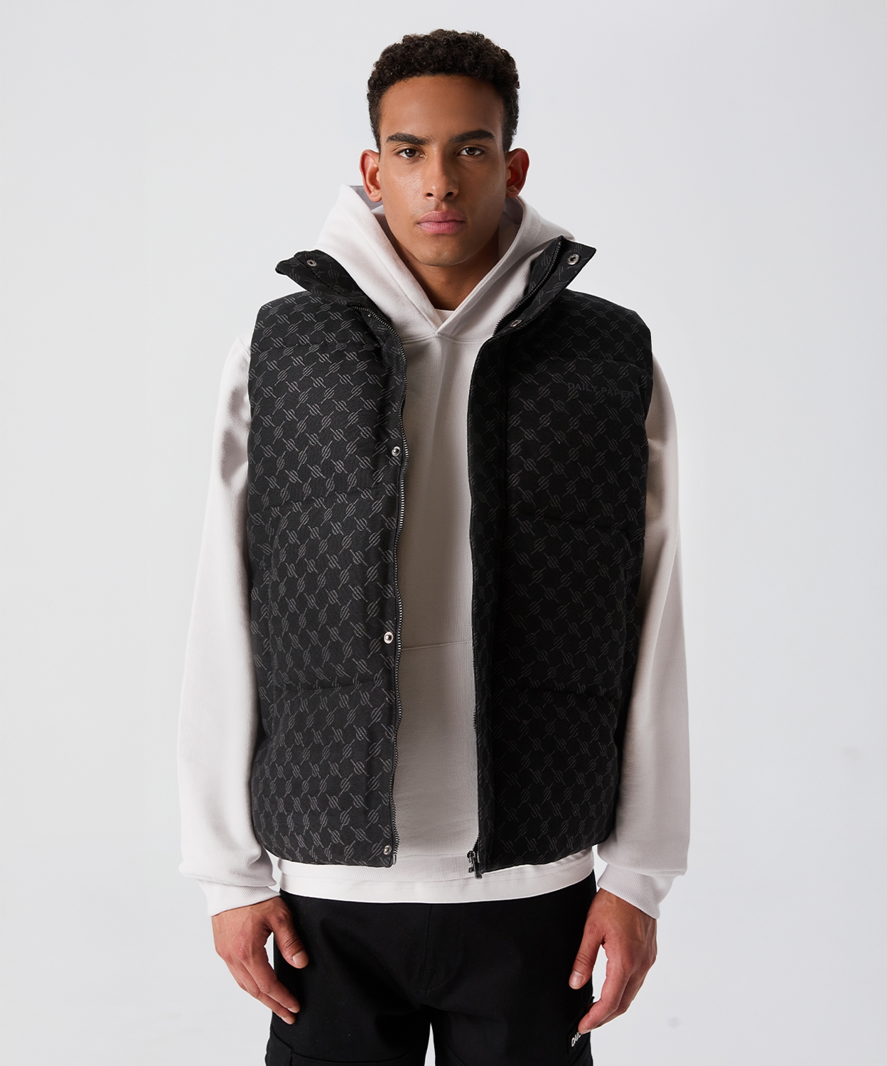 Daily Paper Pondo Cotton Monogram Bodywarmer