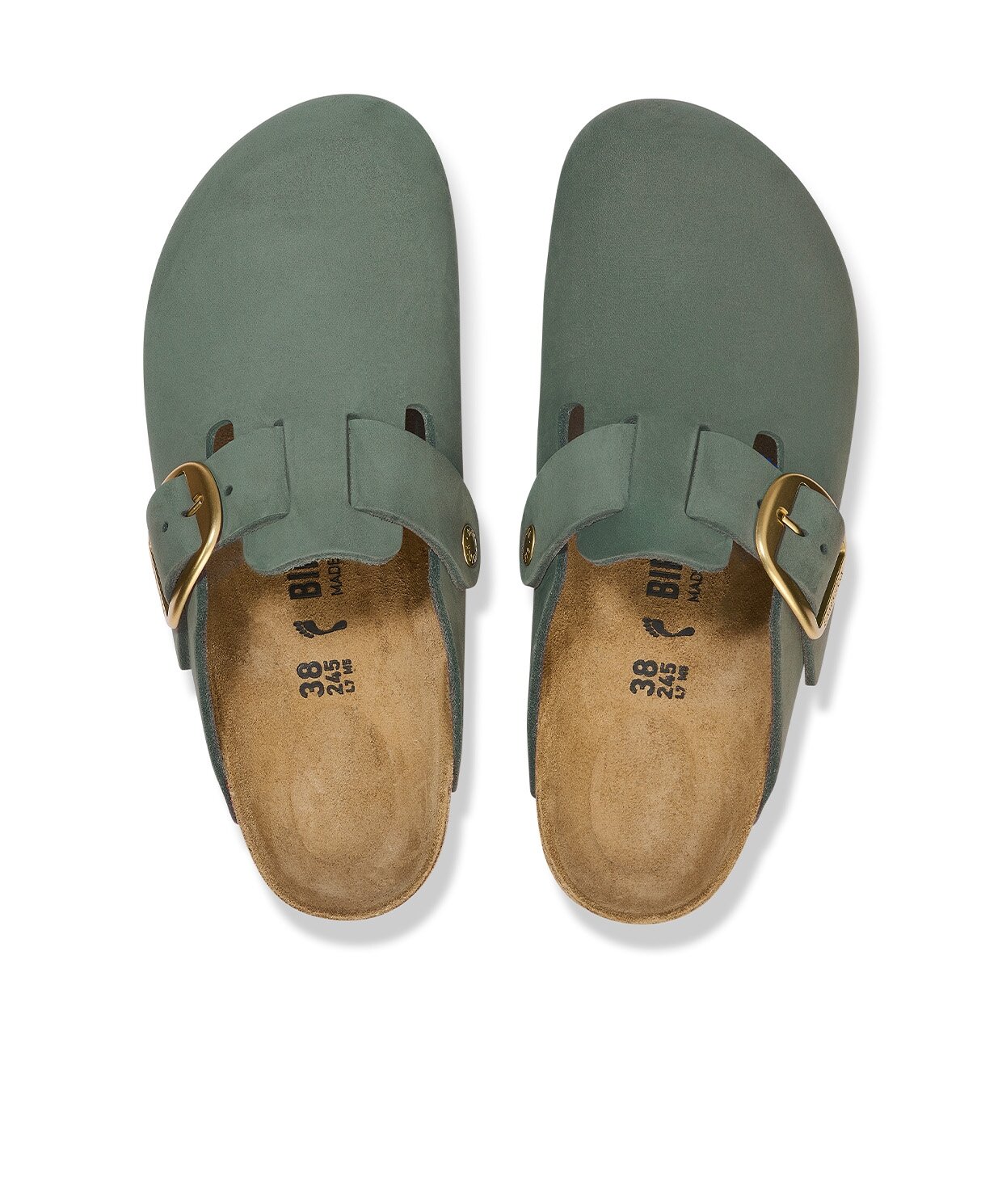 resm Birkenstock Boston Big Buckle Nu