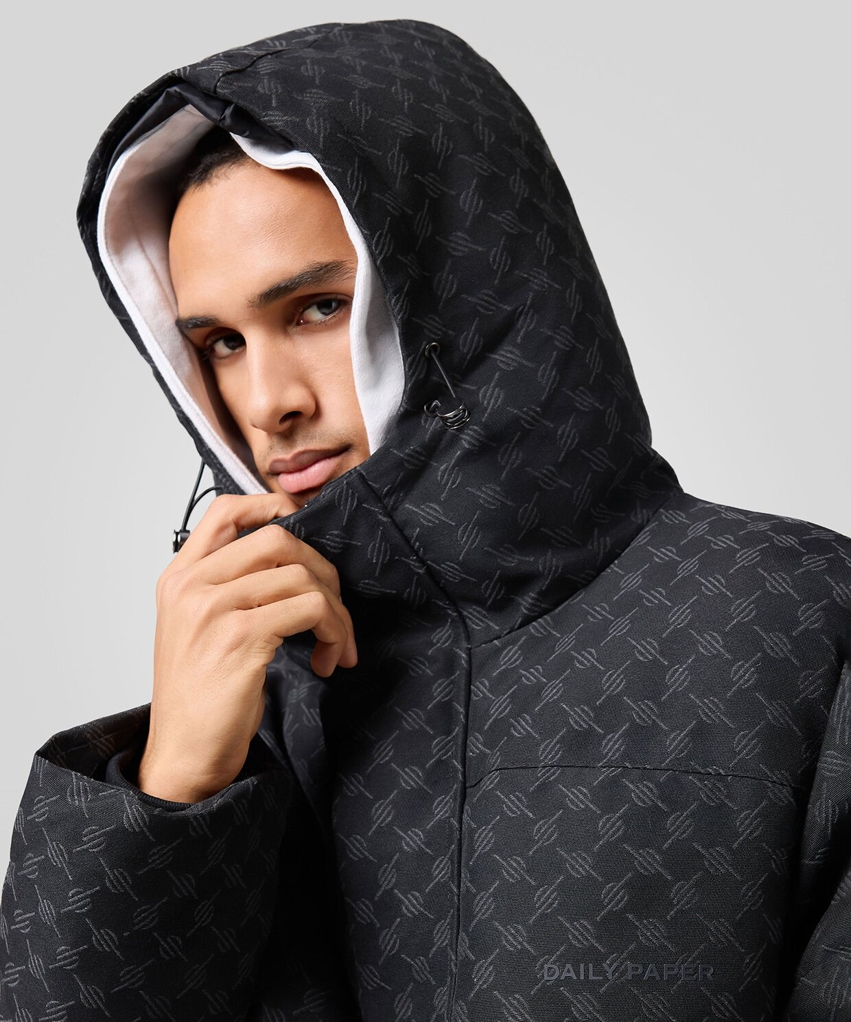 resm Daily Paper Oba Cotton Monogram Puffer