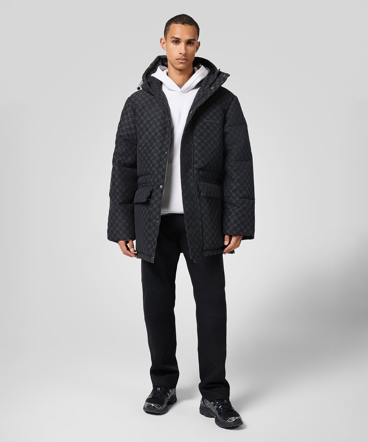 resm Daily Paper Oba Cotton Monogram Puffer