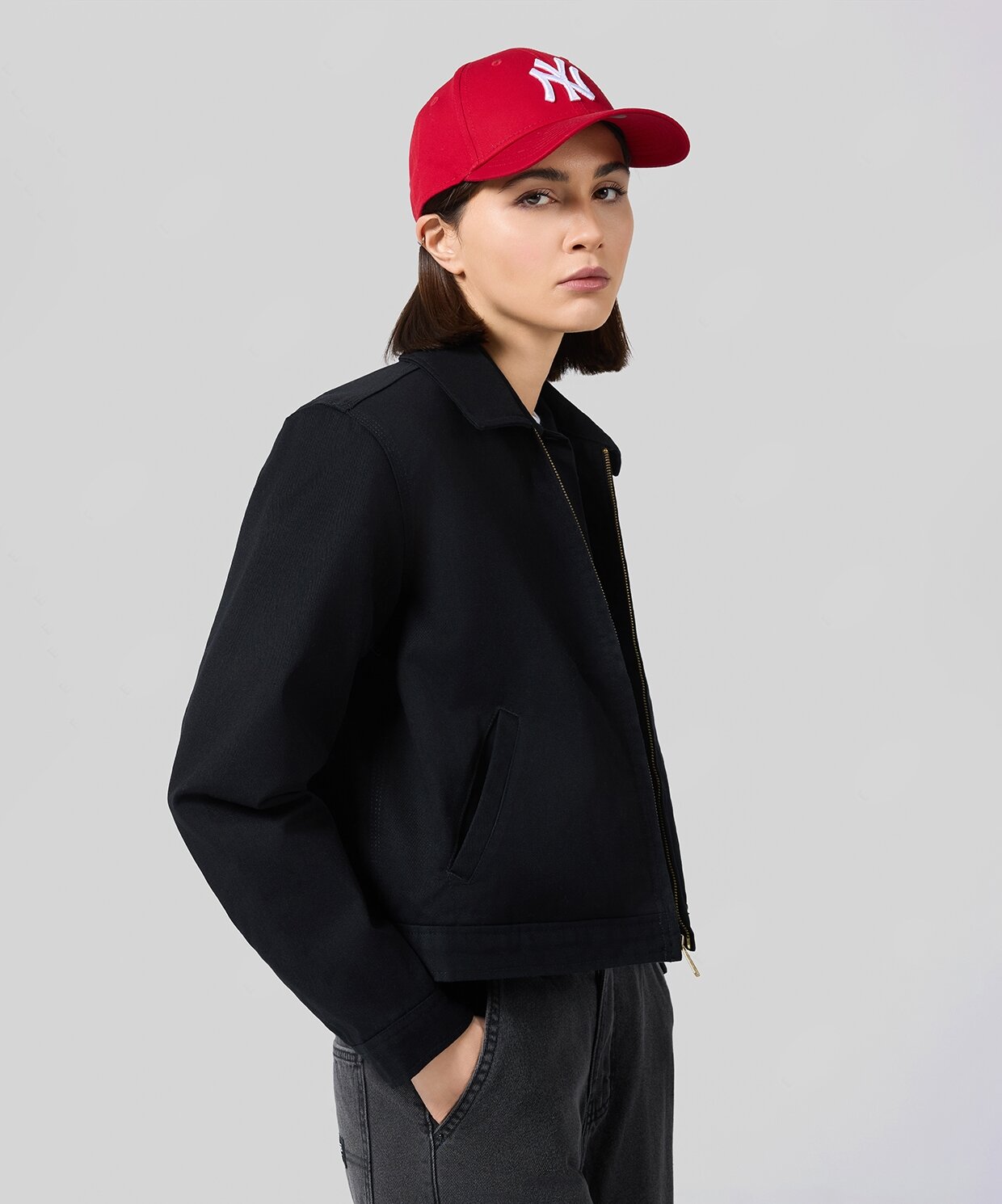 resm Dickies Lined Eisenhower Crop W Rec