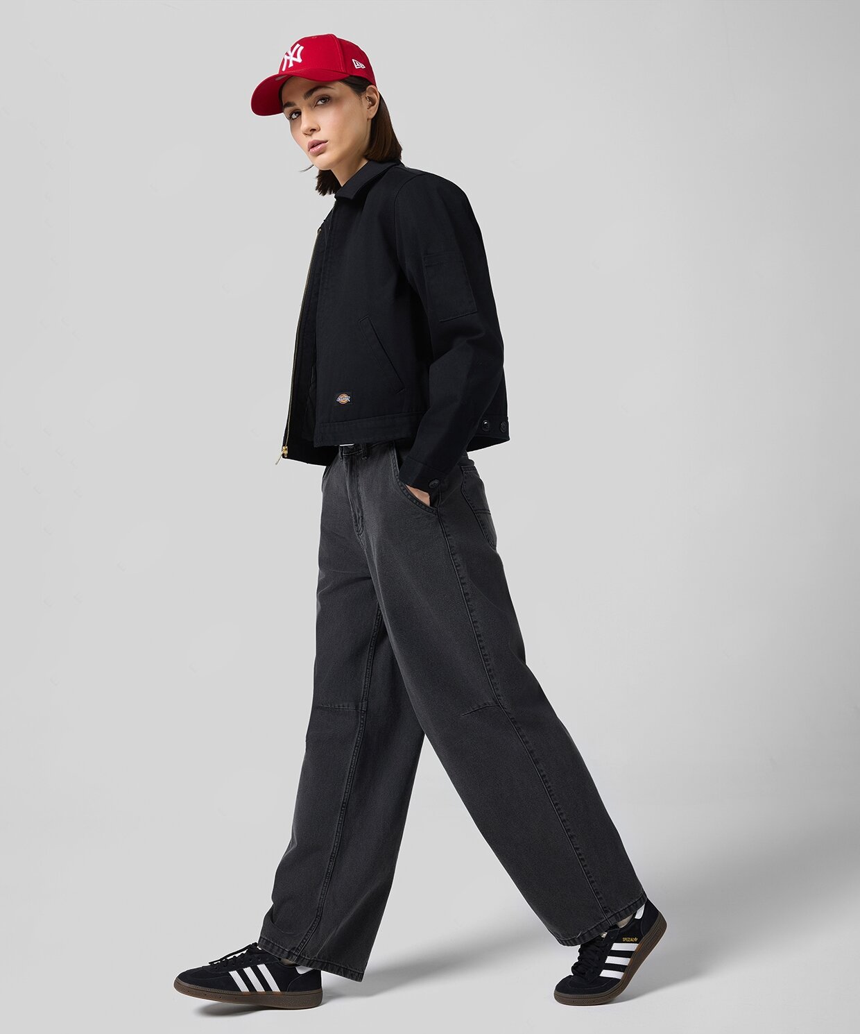 resm Dickies Lined Eisenhower Crop W Rec