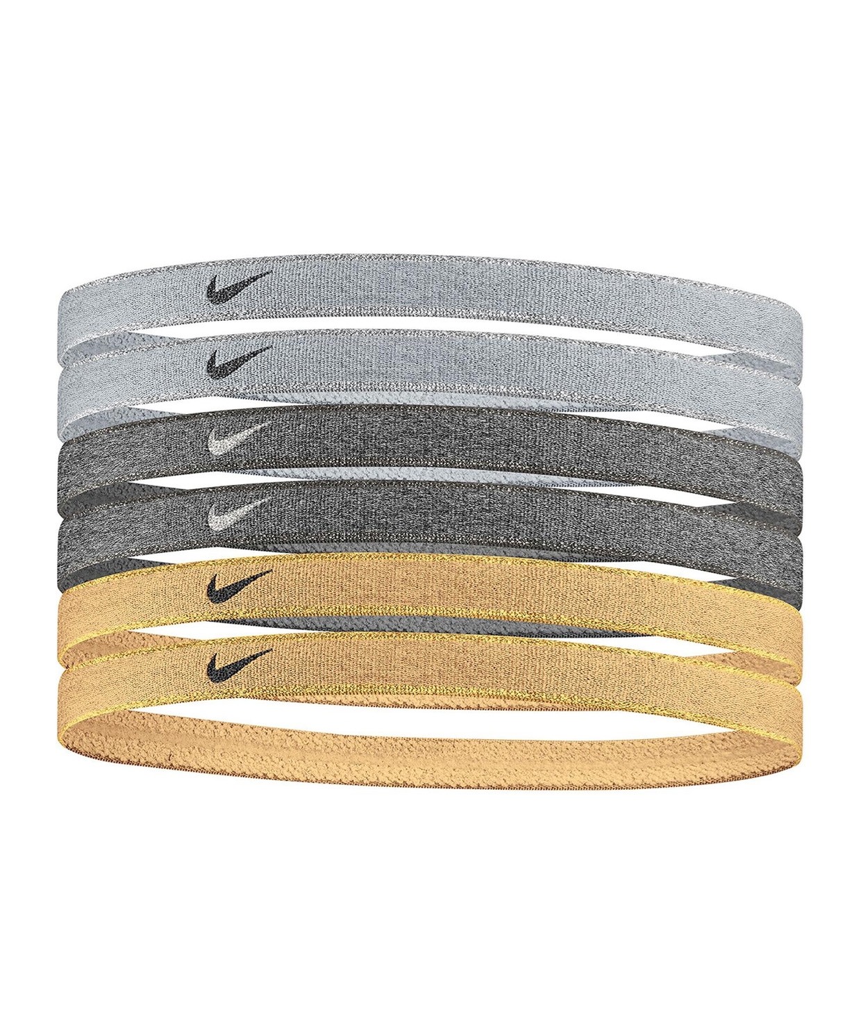 Nike Metallic Swoosh Headbands