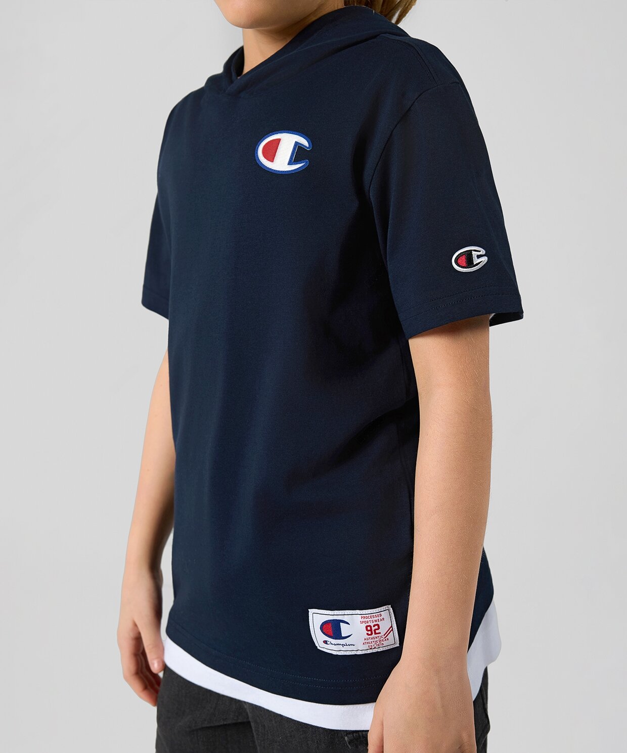 resm Champion Retro Sport Hooded Top