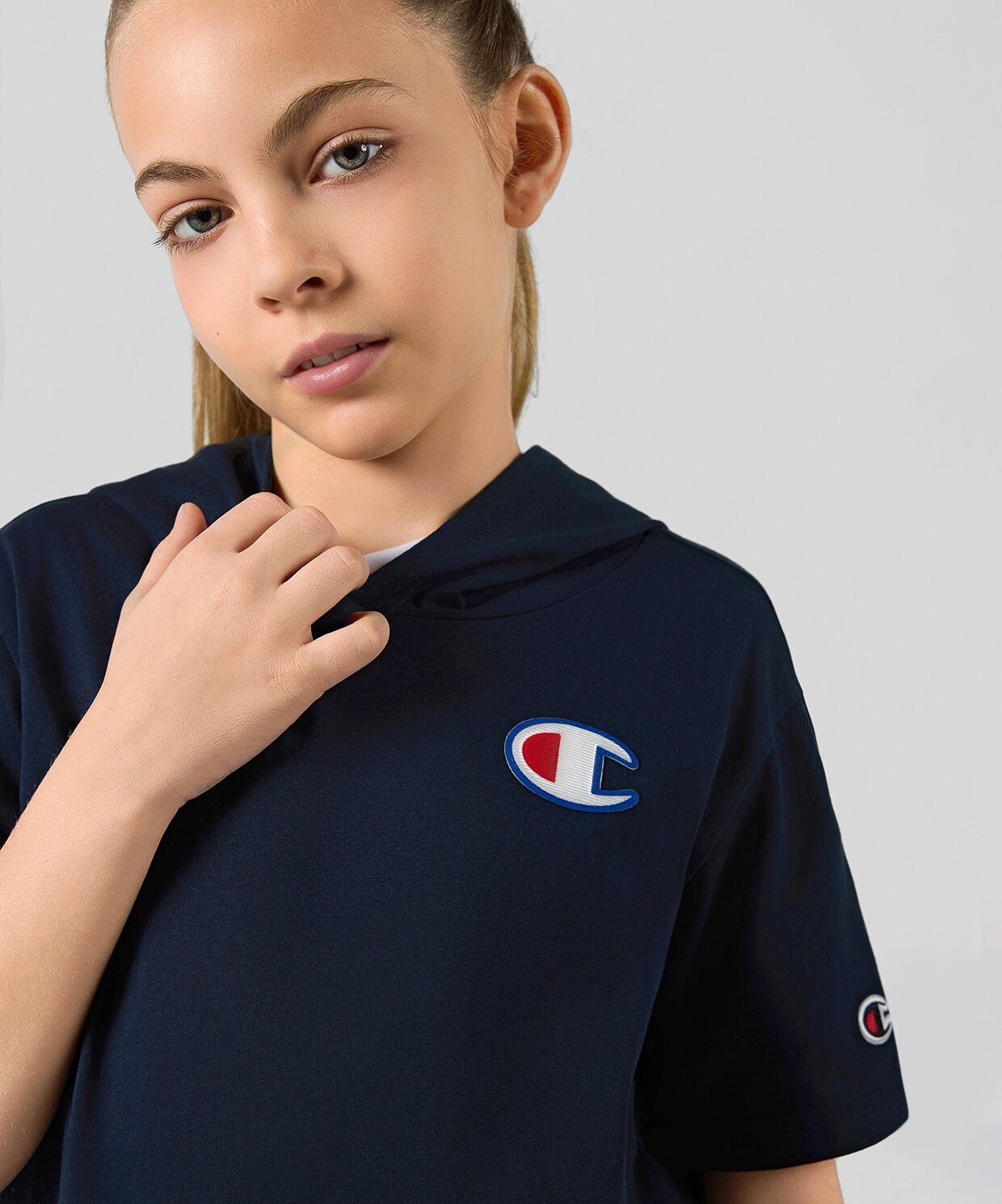 resm Champion Retro Sport Hooded Top