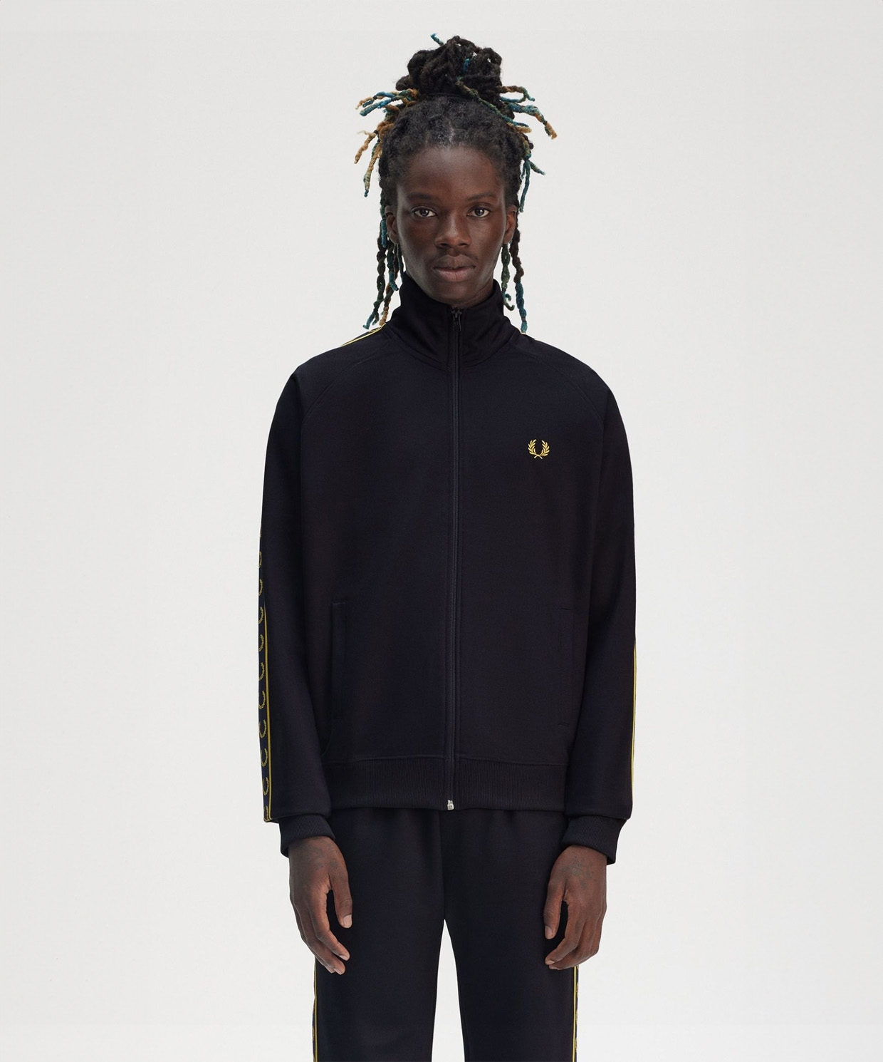 Fred Perry Contrast Tape Track Jacket