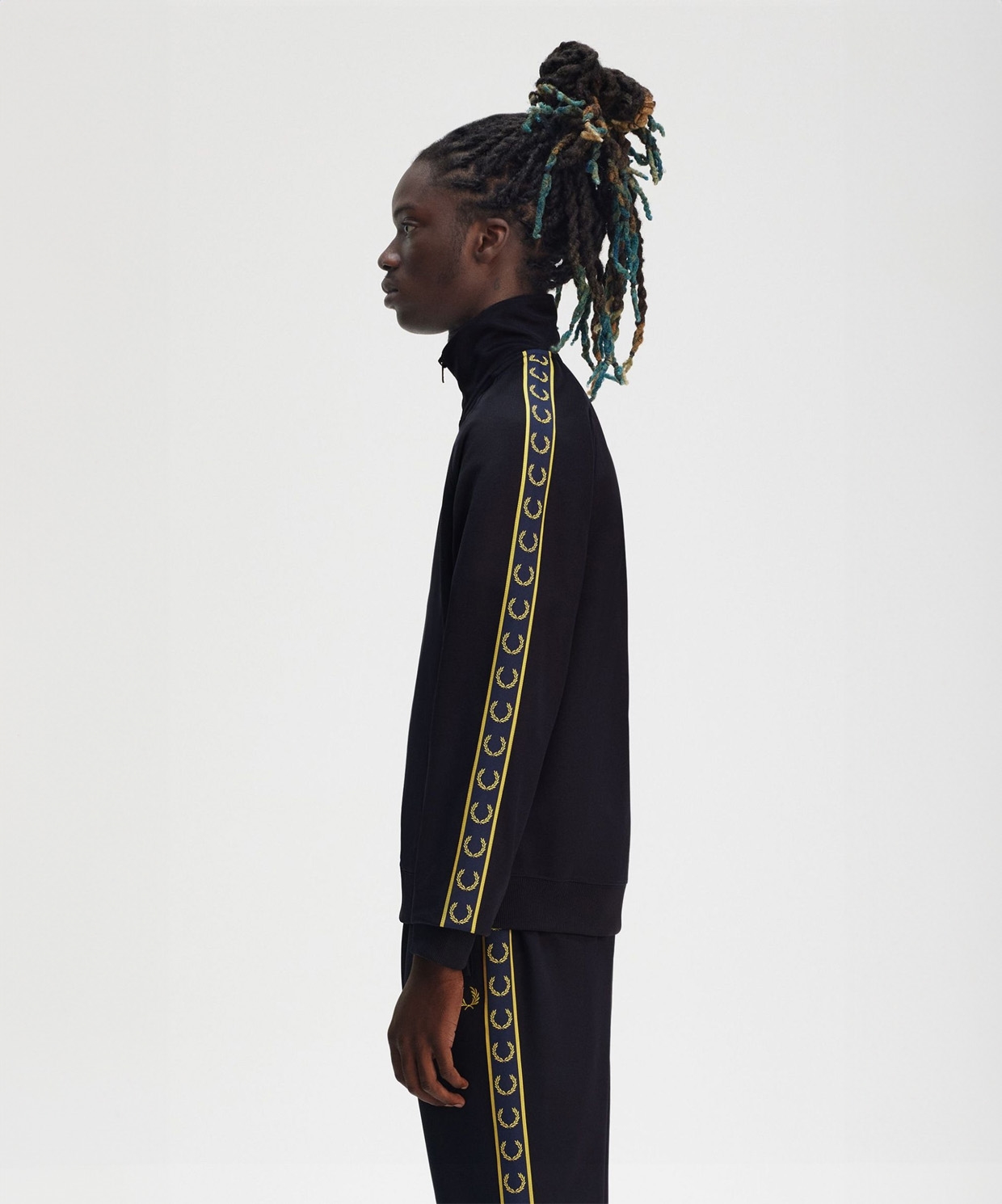 Fred Perry Contrast Tape Track Jacket