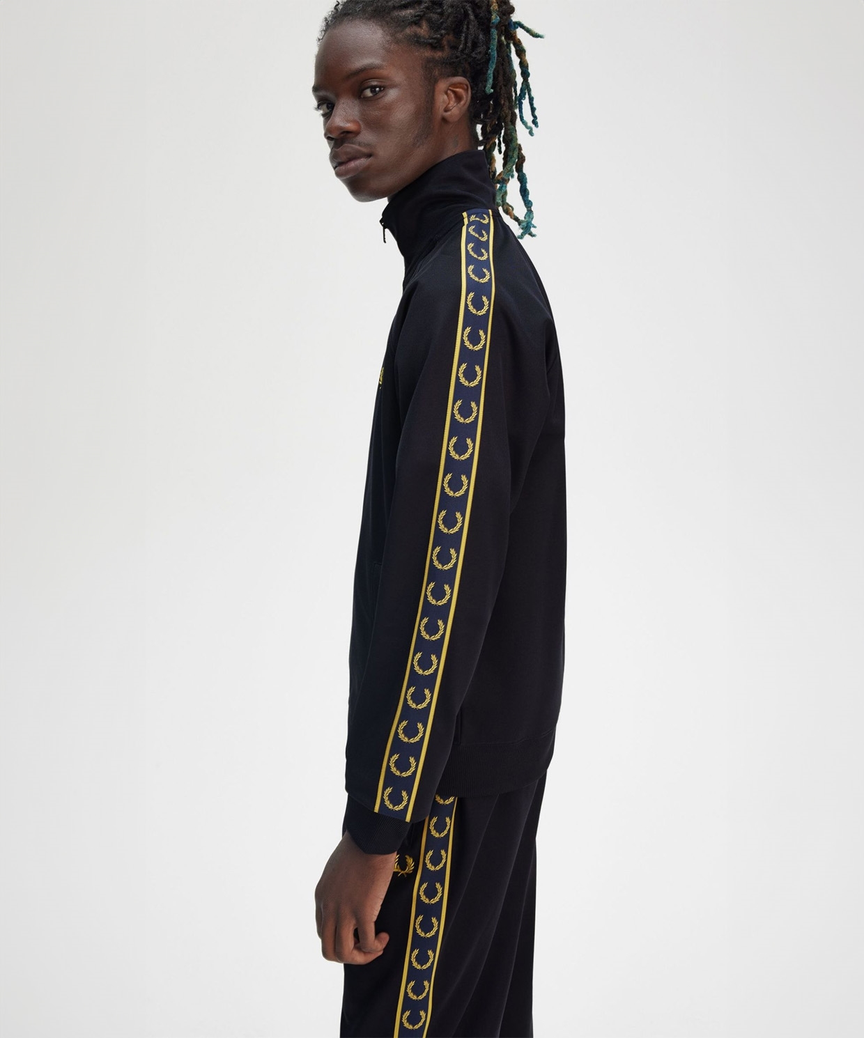 Fred Perry Contrast Tape Track Jacket