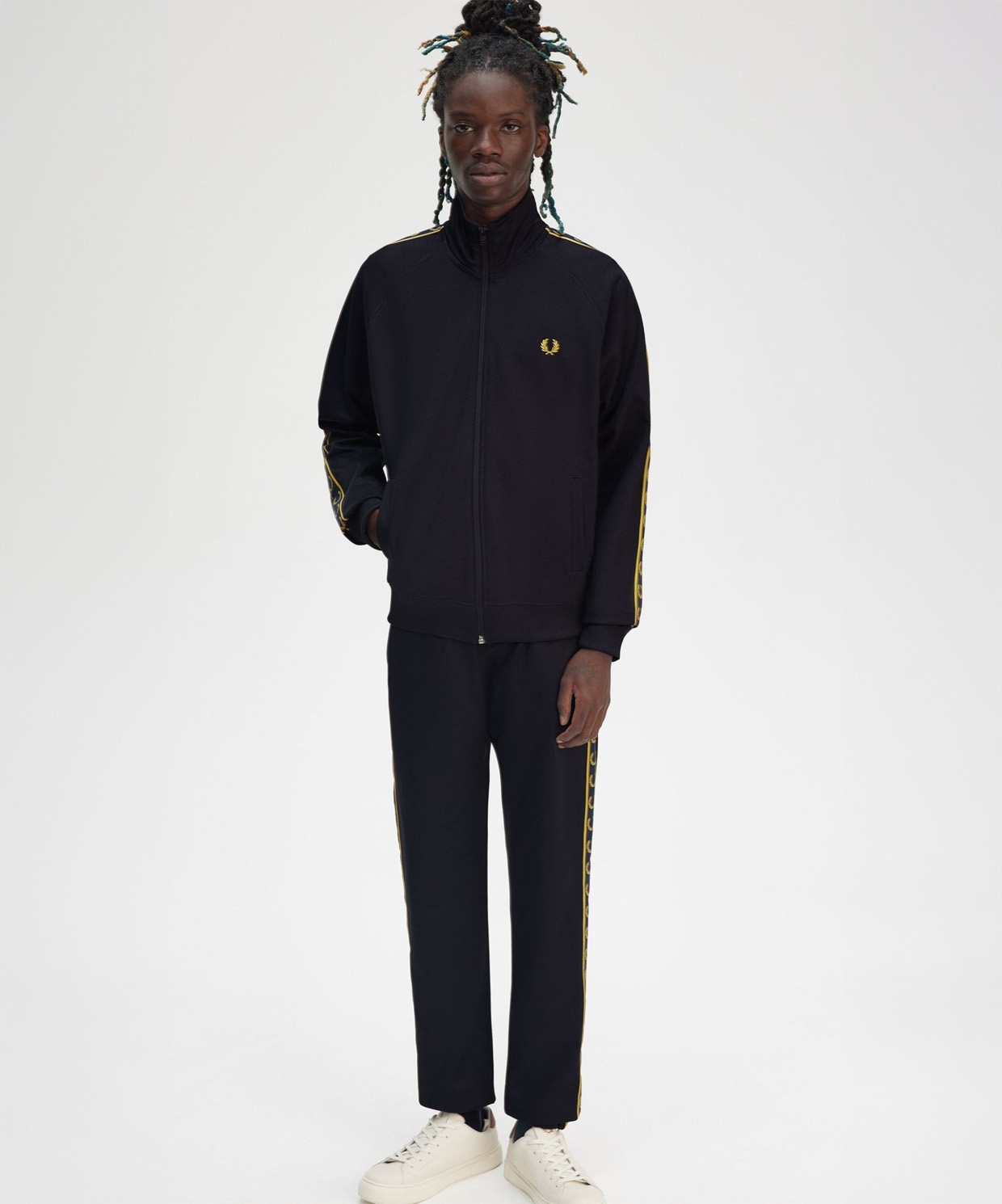 Fred Perry Contrast Tape Track Jacket