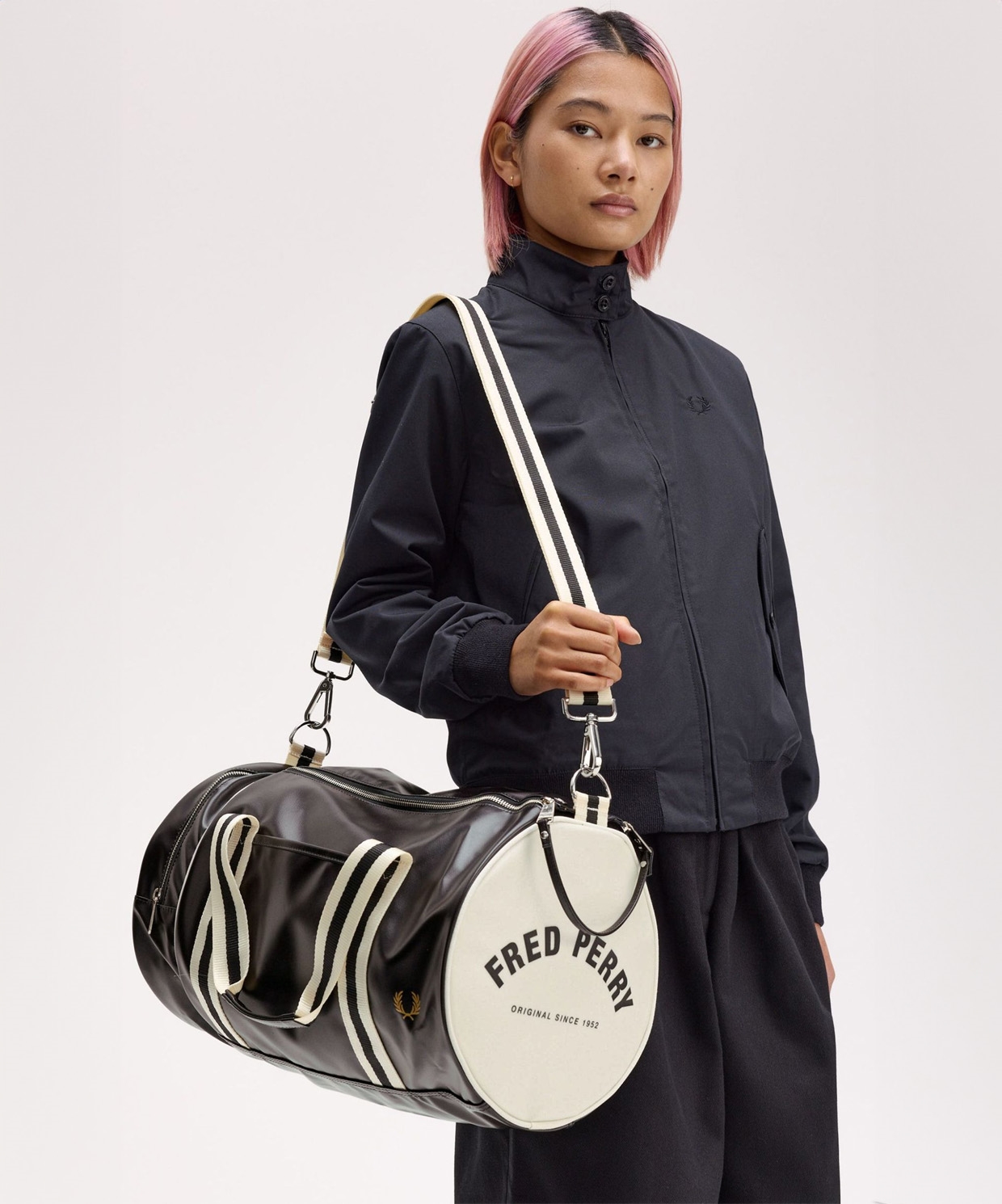 Fred Perry Classic Barrel Bag