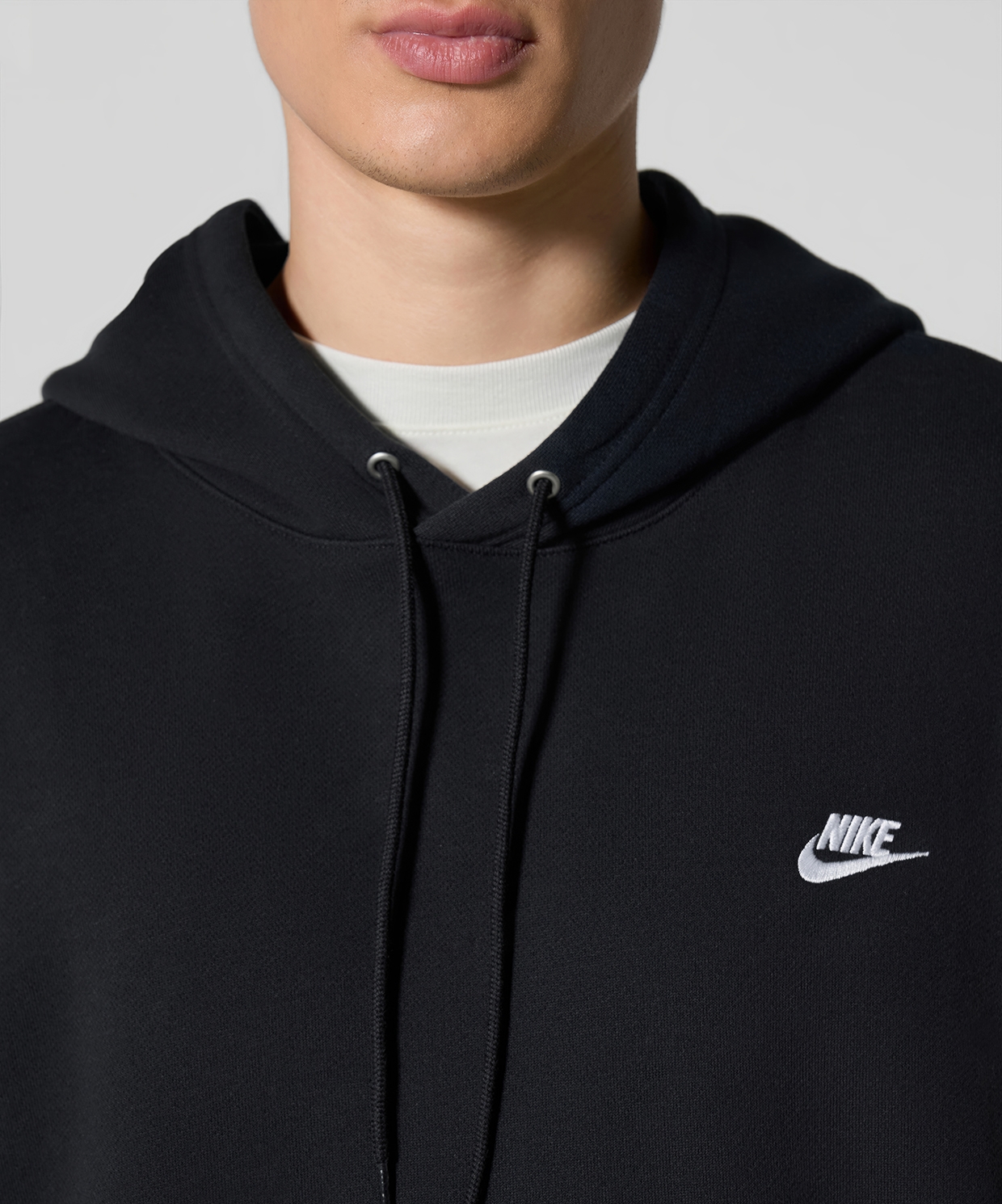 Nike Club Fleece Oversized French Terry Pullover Hoodie