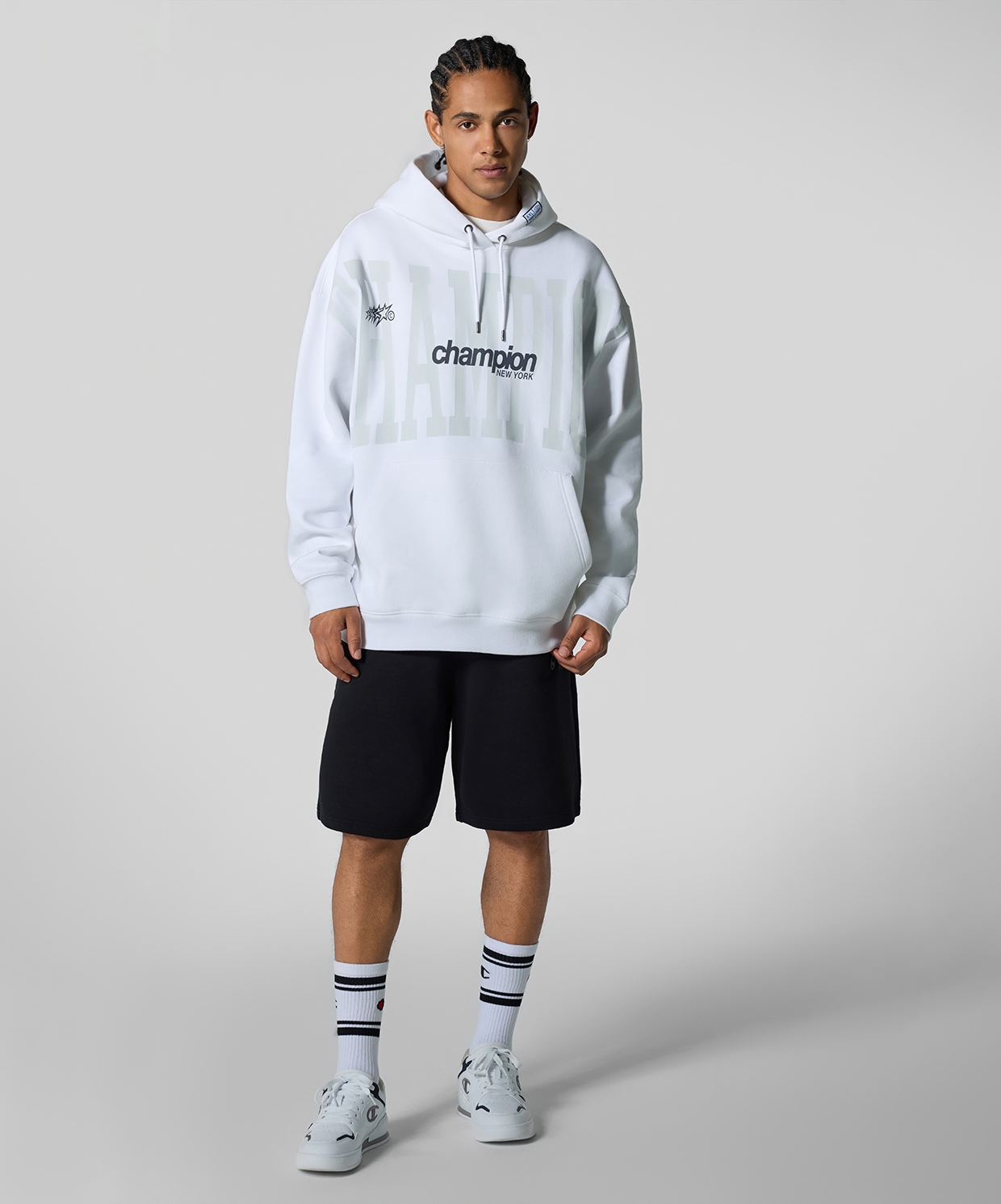 Champion Urban Contemporary Hooded Sweatshirt
