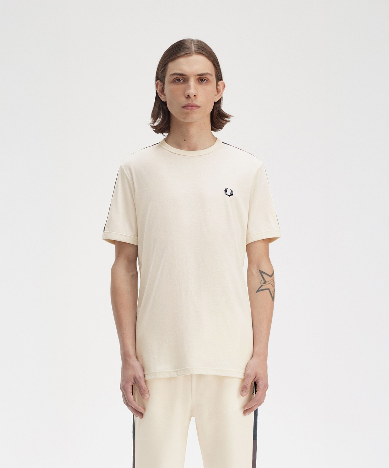 Fred Perry Contrast Tape Ringer T-Shirt
