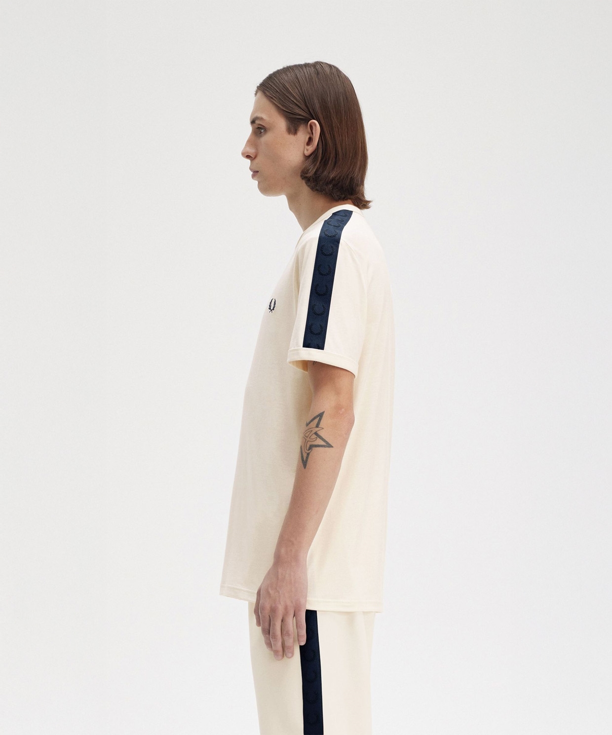 Fred Perry Contrast Tape Ringer T-Shirt